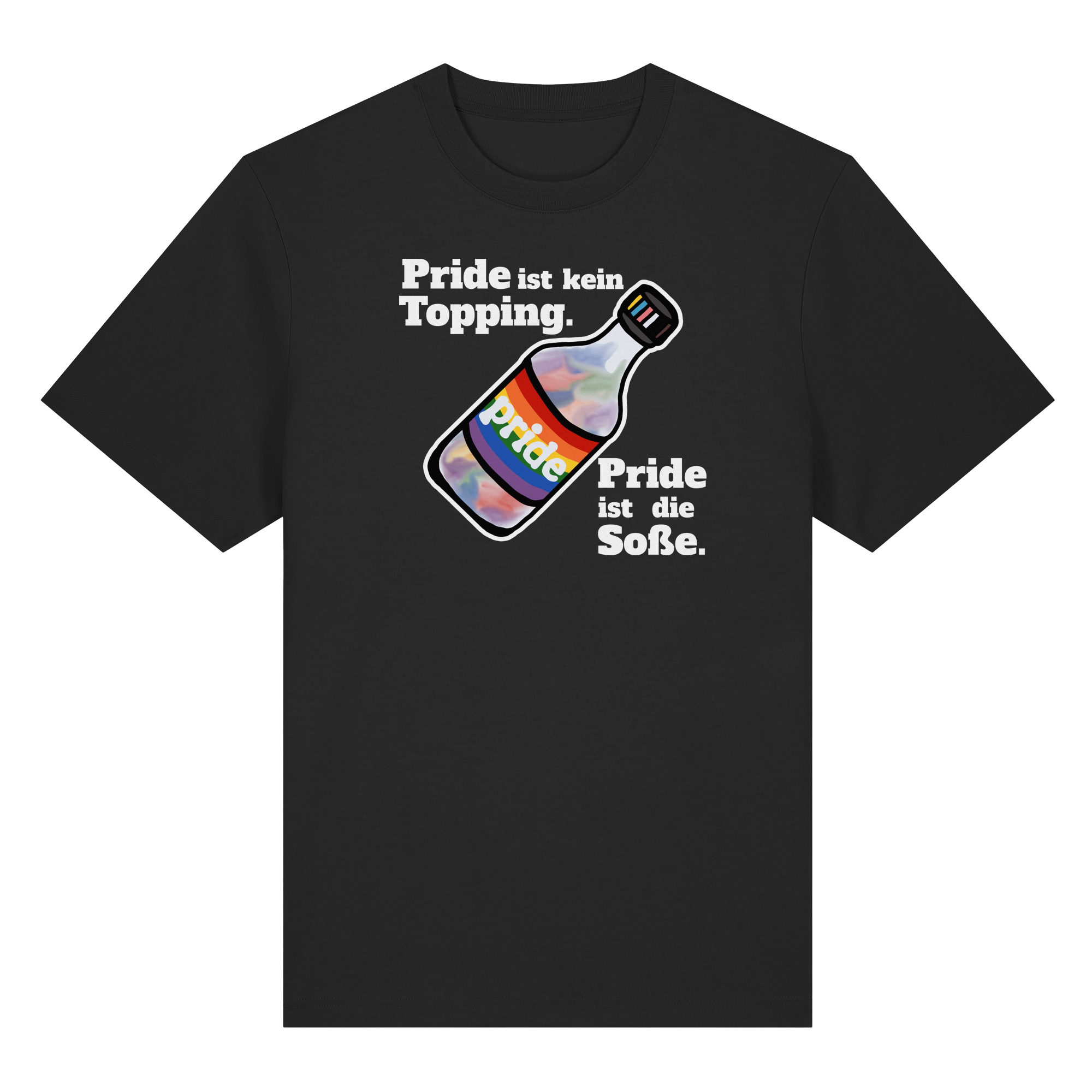 Regenbogen-Soße: Die Hauptzutat (dunkel) - Organic Heavy T-Shirt