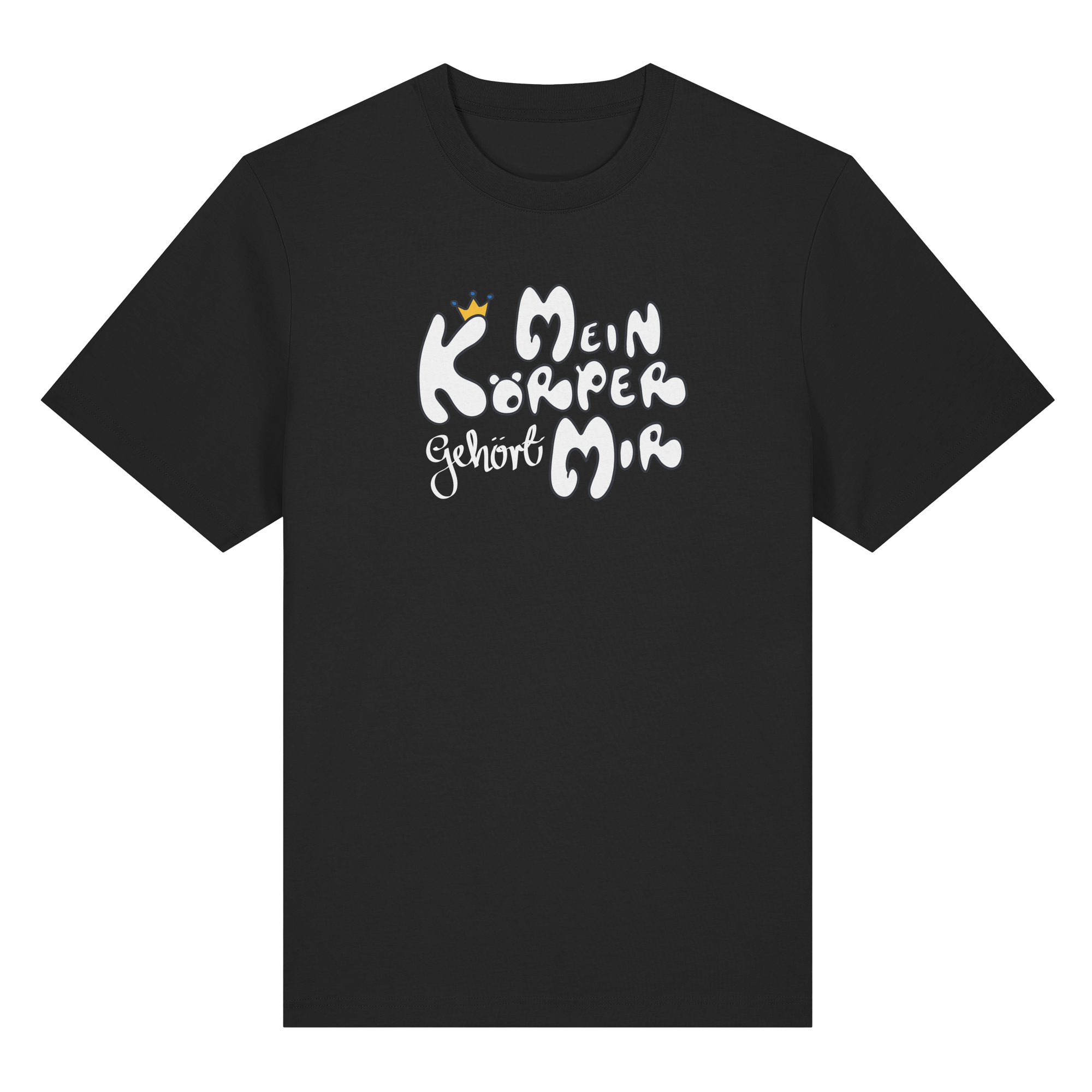 Mein Körper gehört mir "Weiße Edition" - Organic Heavy T-Shirt