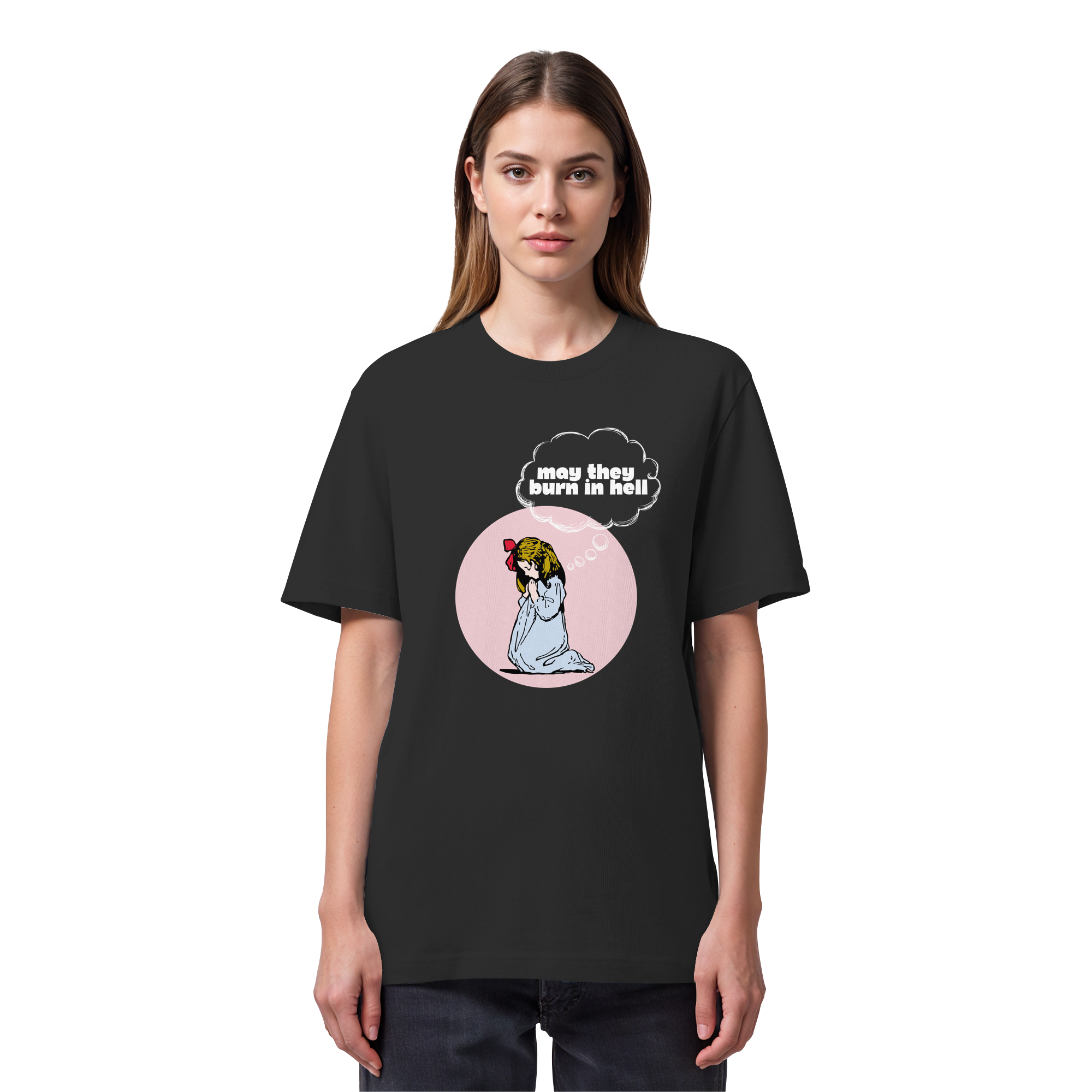 May They Burn in Hell - Organic Heavy T-Shirt