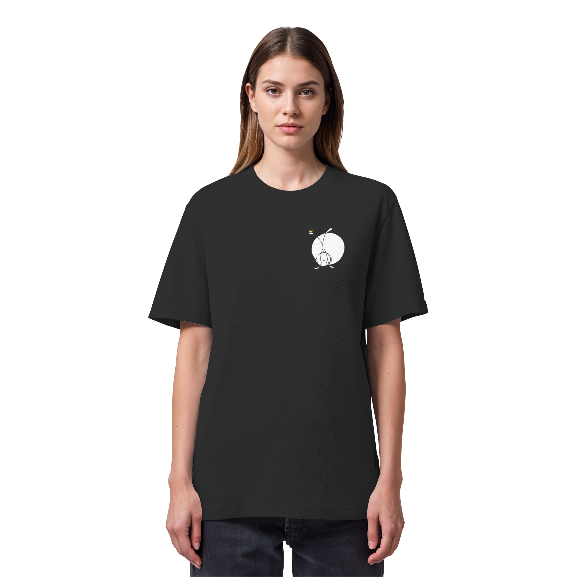 Mein Körper gehört mir "Bunte Edition" Backprint - Organic Heavy T-Shirt
