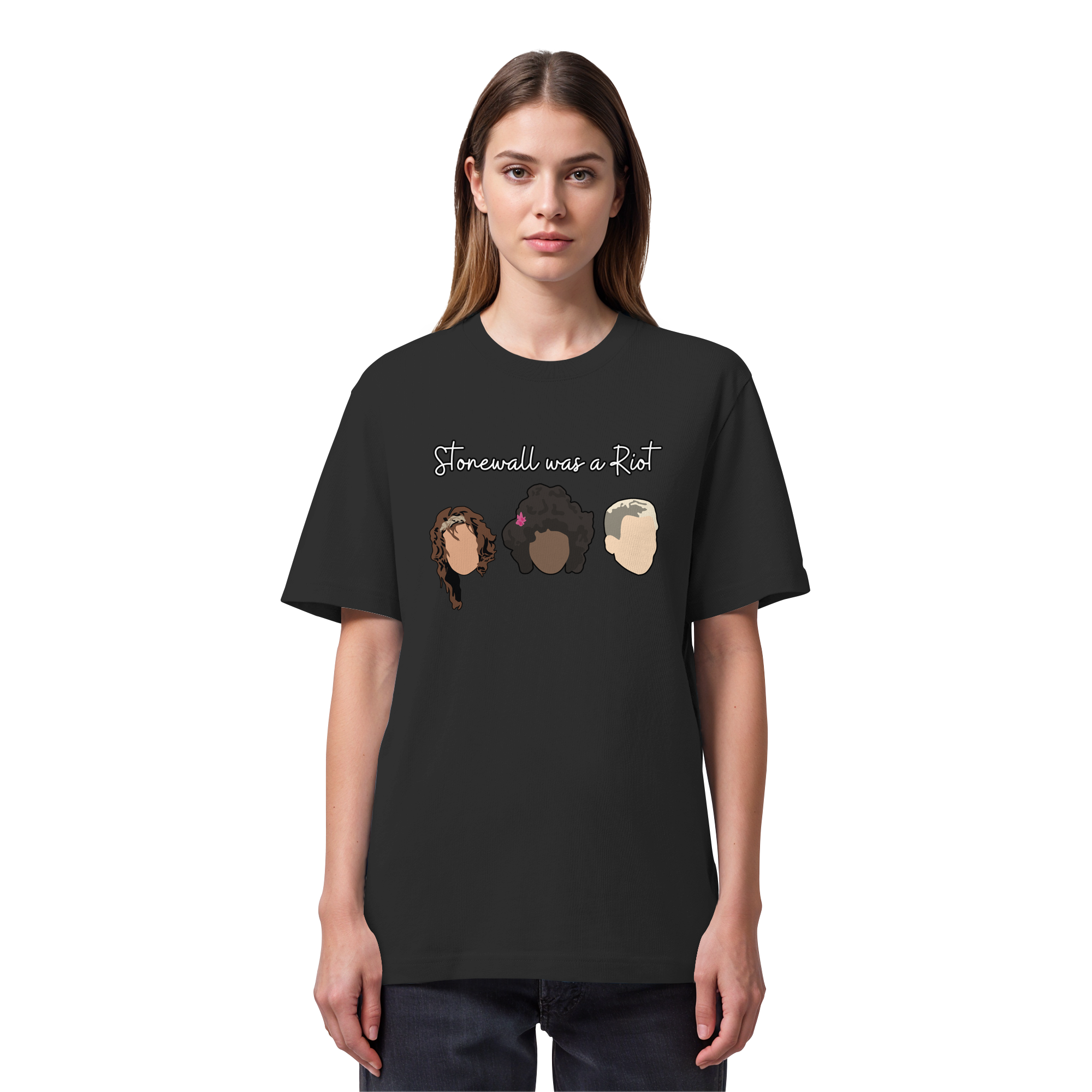 Stonewall was a Riot "Icons Edition" (dunkel) - Organic Heavy T-Shirt