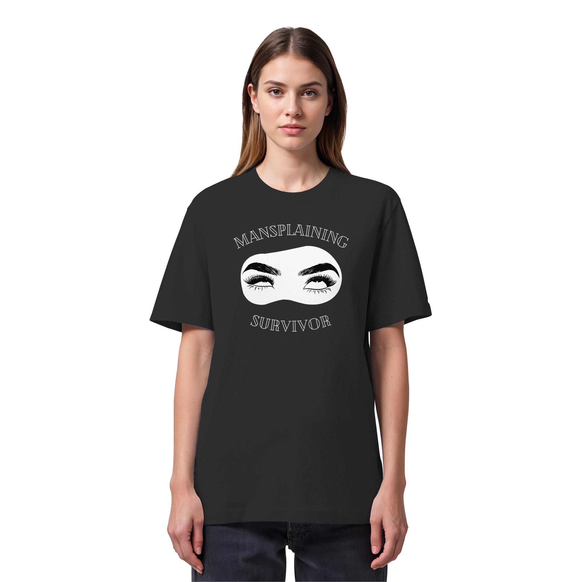 Mansplaining Survivor - Organic Heavy T-Shirt