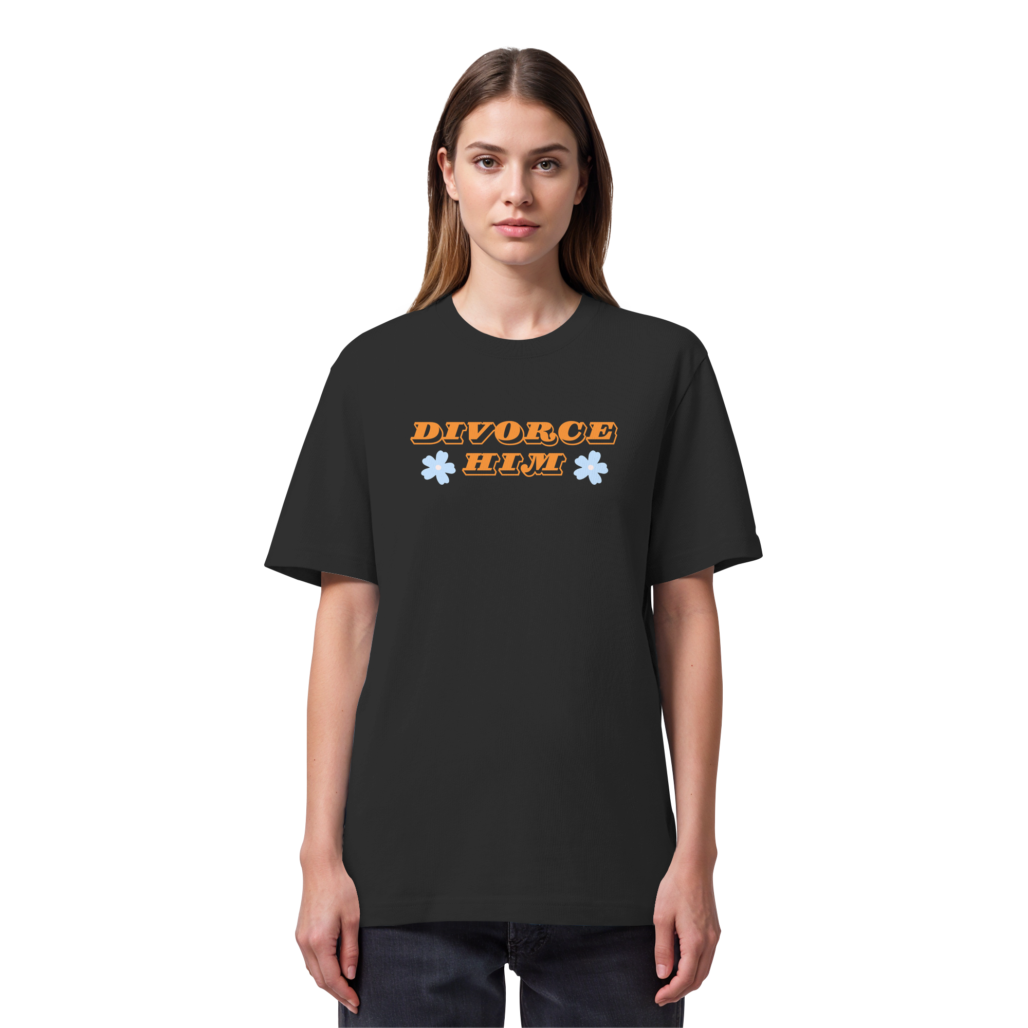 Divorce Him - Organic Heavy T-Shirt