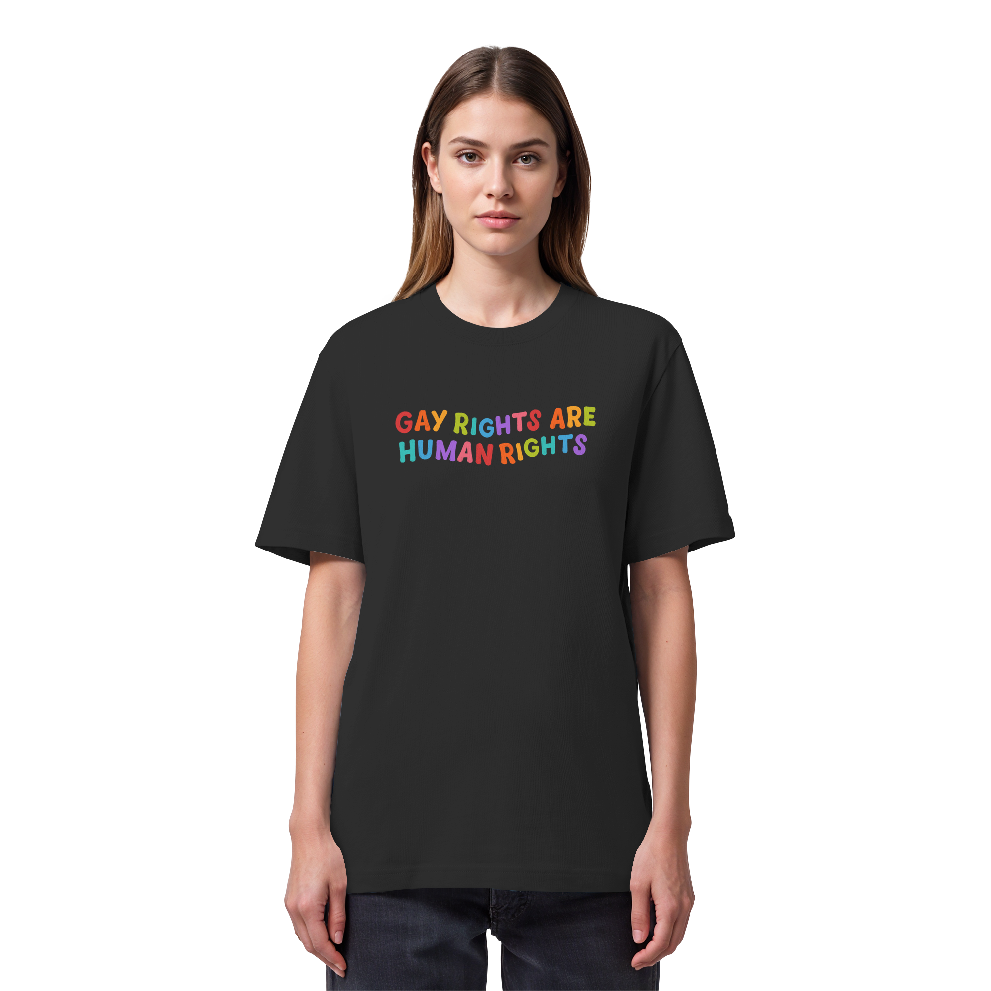 Gay Rights Are Human Rights - Organic Heavy T-Shirt