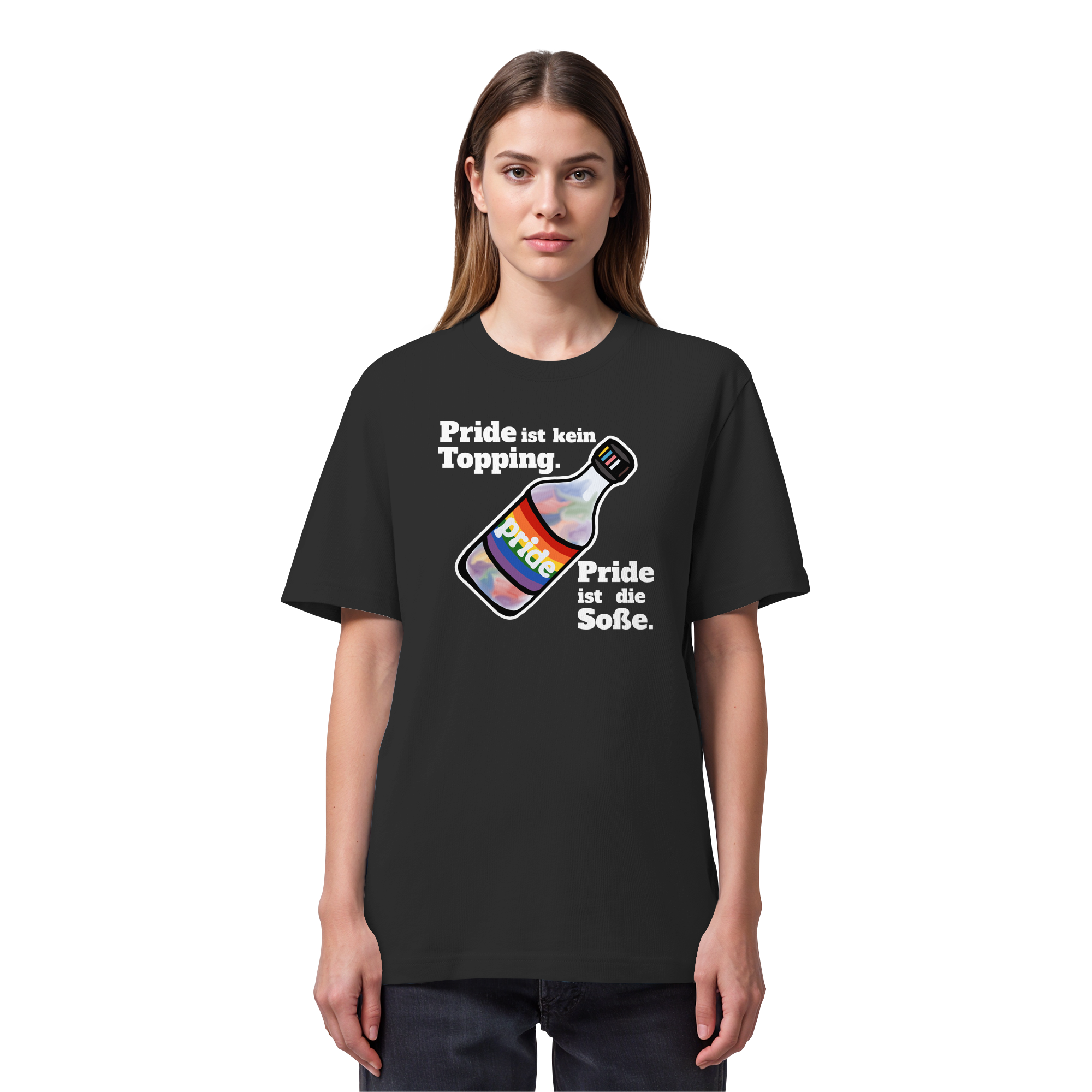 Regenbogen Soße: Die Hauptzutat - Organic Heavy T-Shirt