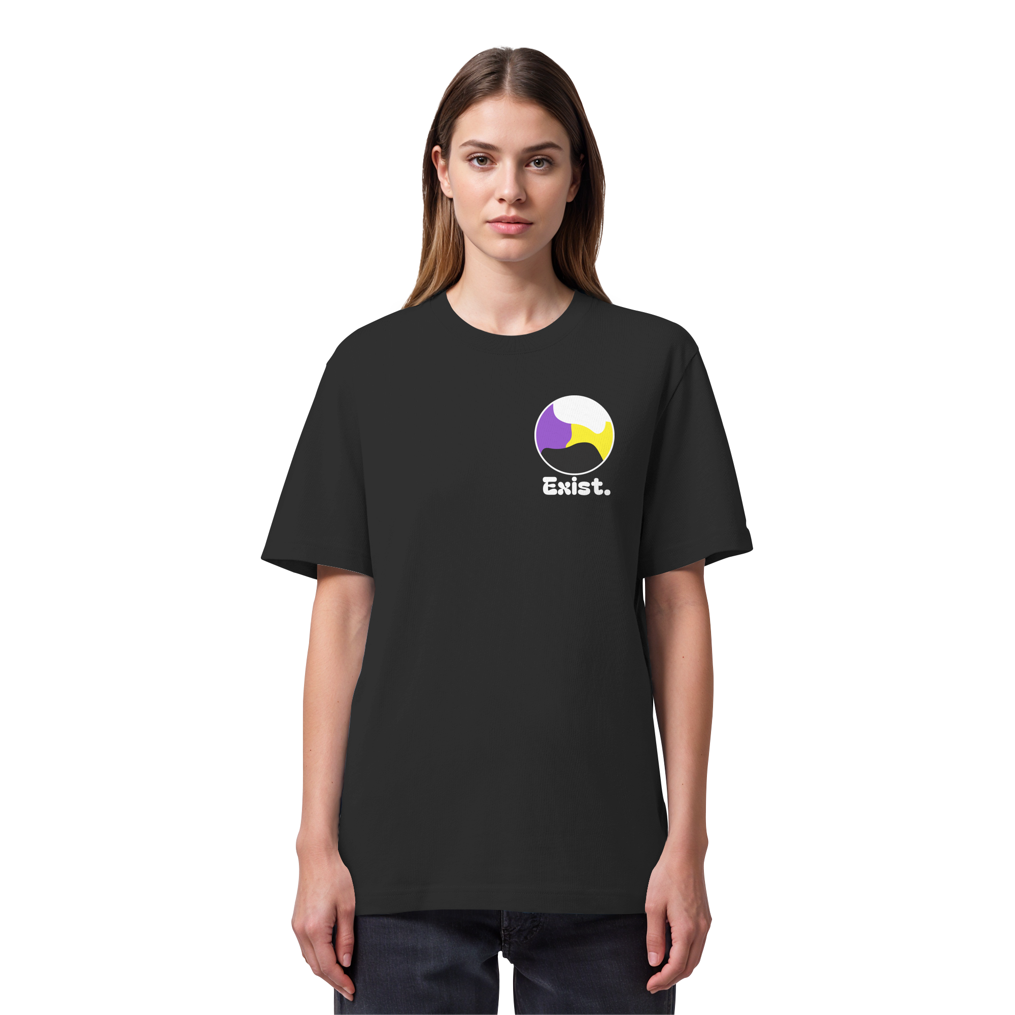 Exist "Nonbinary Edition" - Organic Heavy T-Shirt