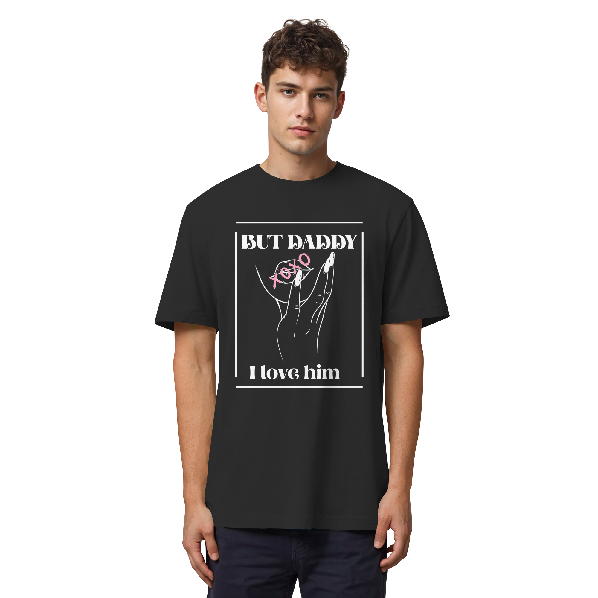 But Daddy I Love Him (dunkel) - Organic Heavy T-Shirt