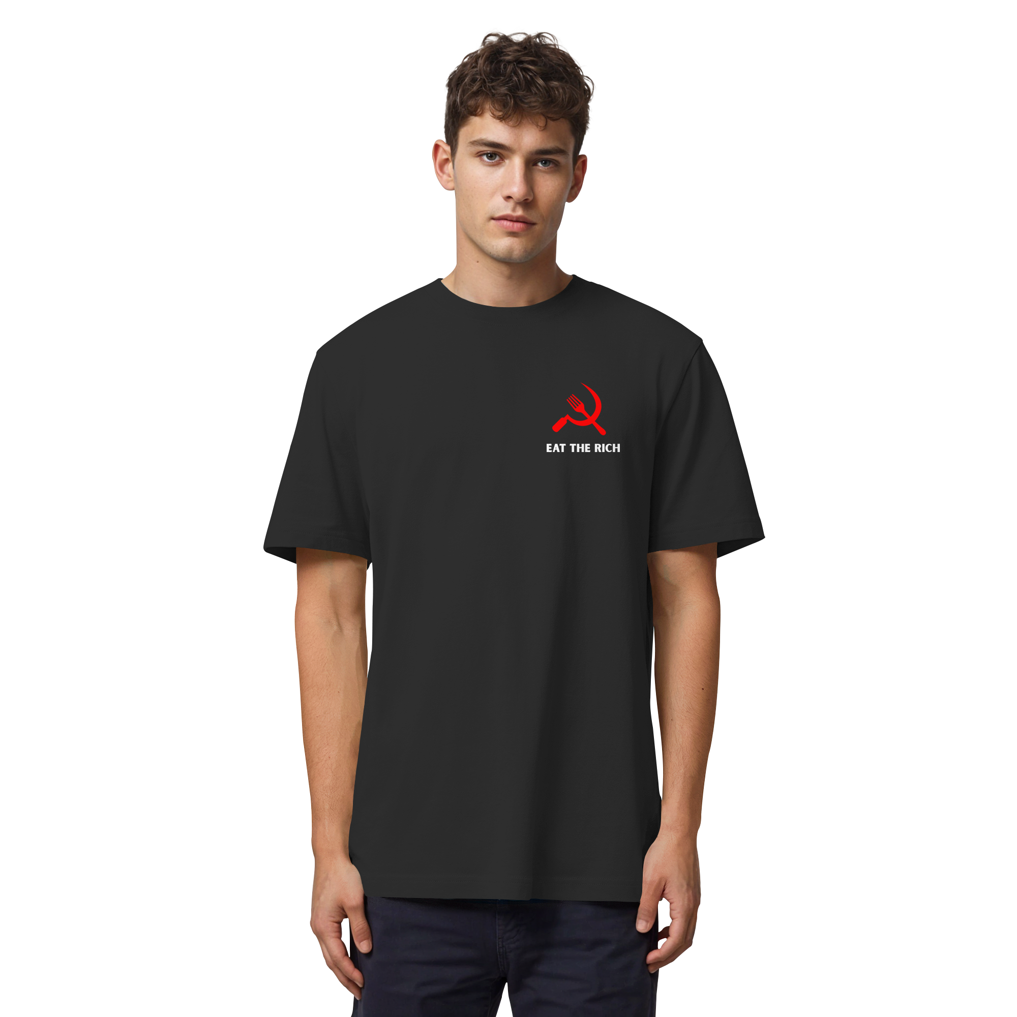 Eat the Rich "Gabel & Sichel Edition" - Organic Heavy T-Shirt