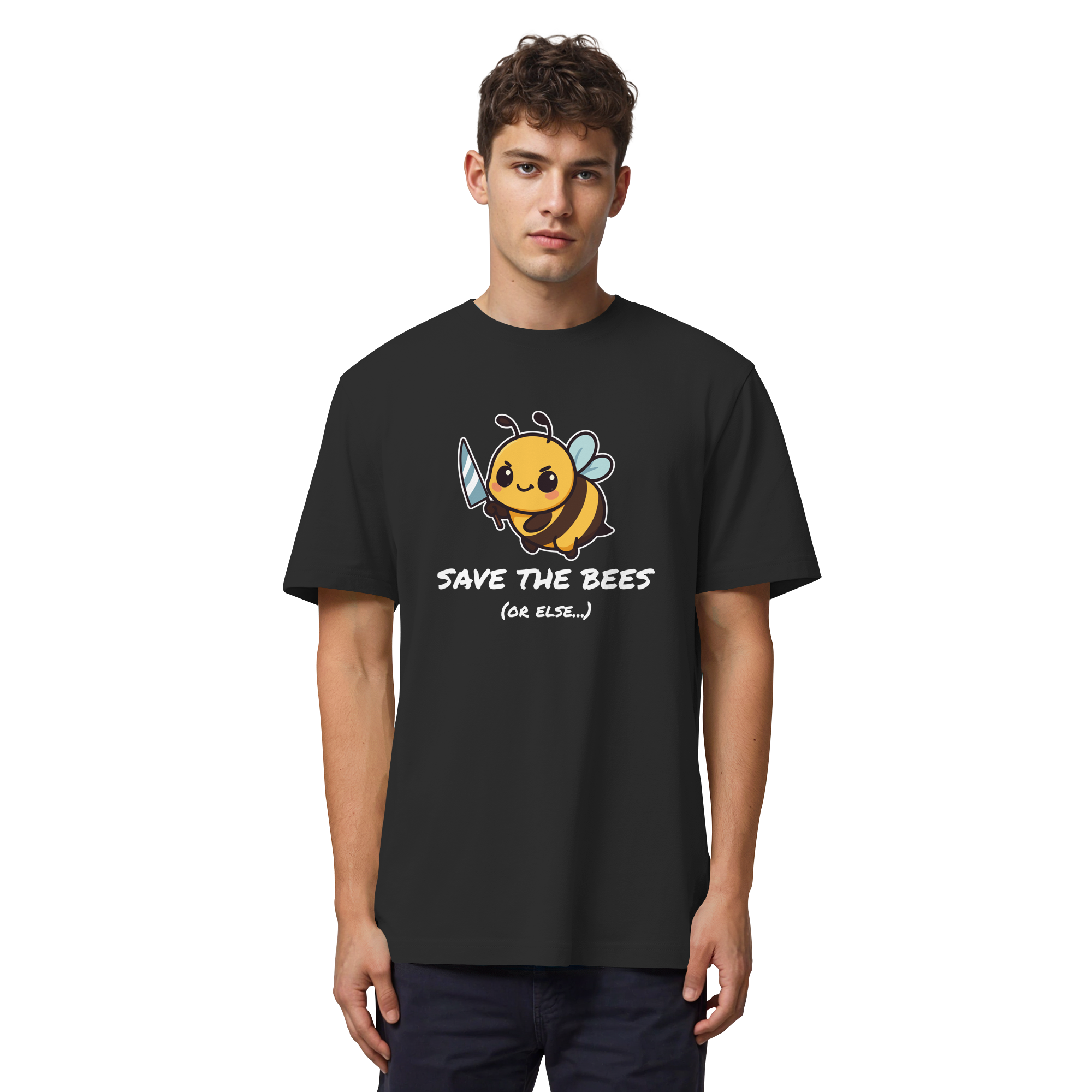 Save The Bees (or else...) - Organic Heavy T-Shirt