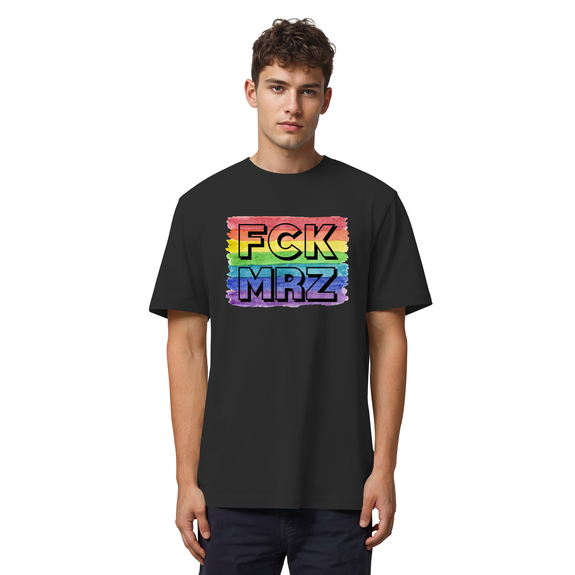 FCK MRZ "Rainbow Resistance Edition" - Organic Heavy T-Shirt