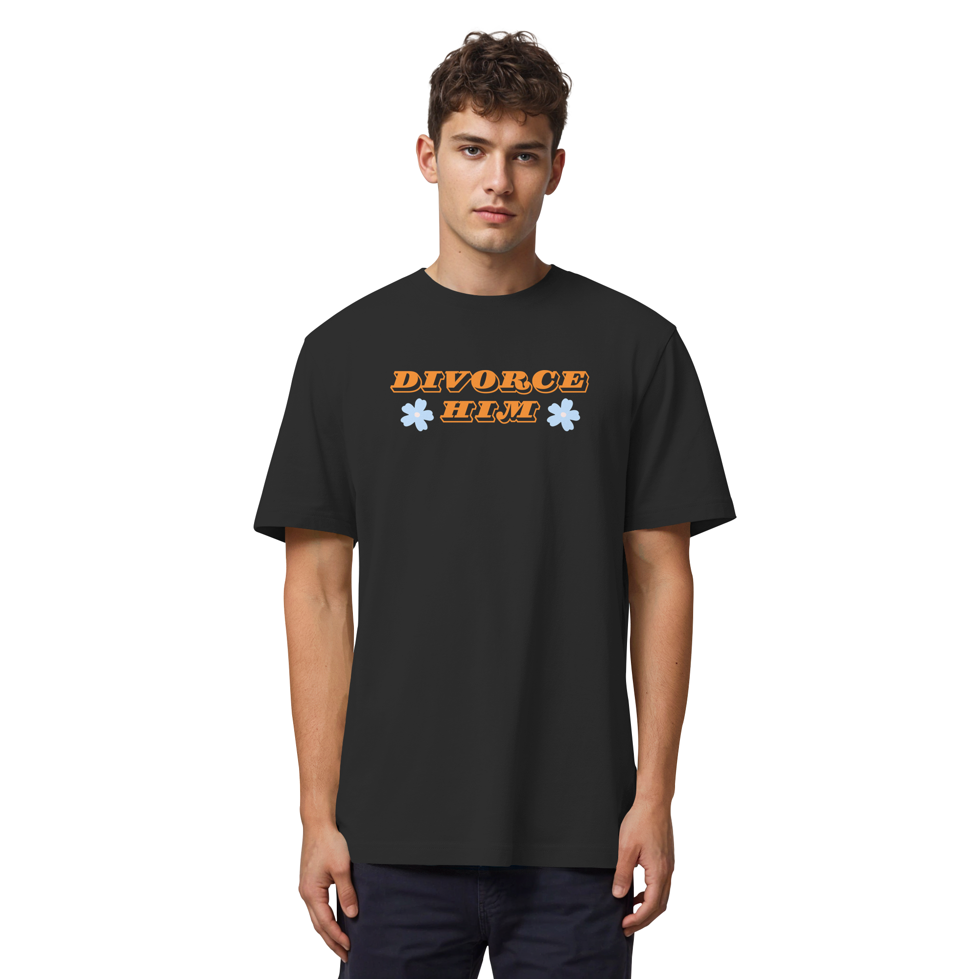 Divorce Him - Organic Heavy T-Shirt