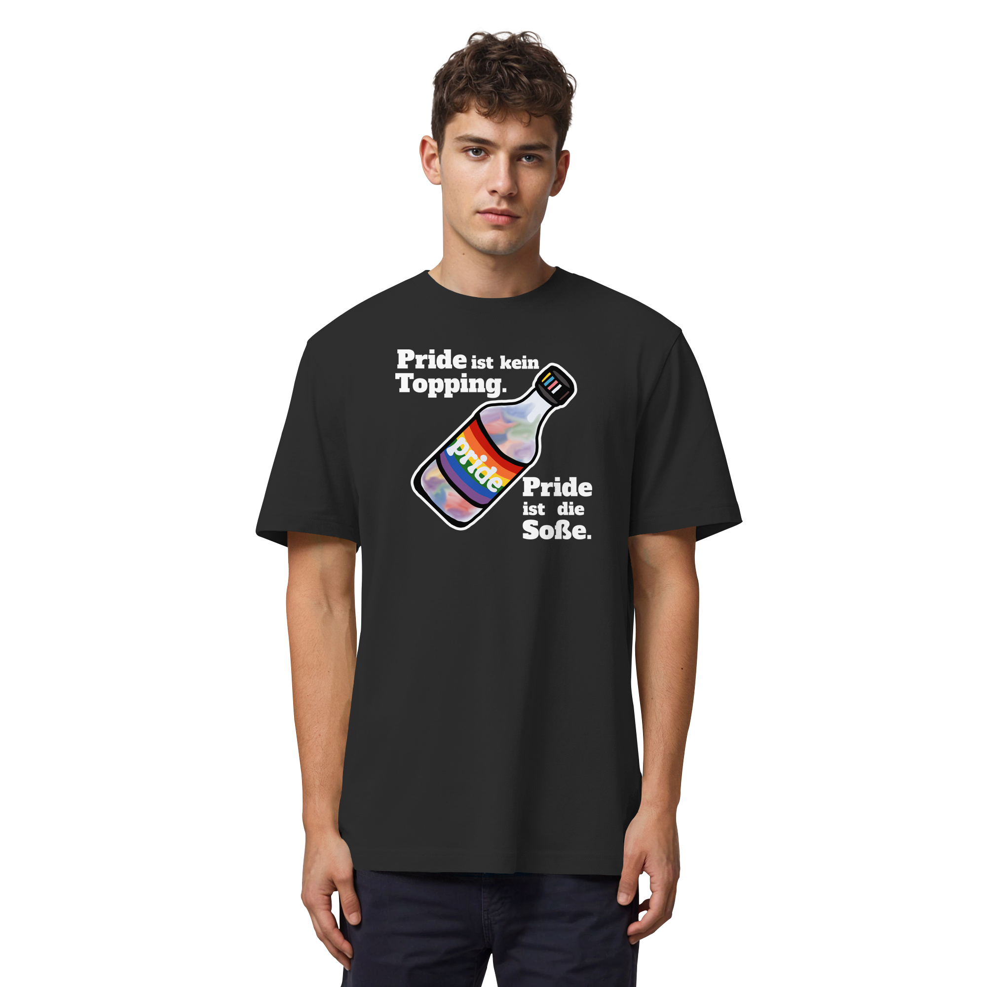 Regenbogen Soße: Die Hauptzutat - Organic Heavy T-Shirt