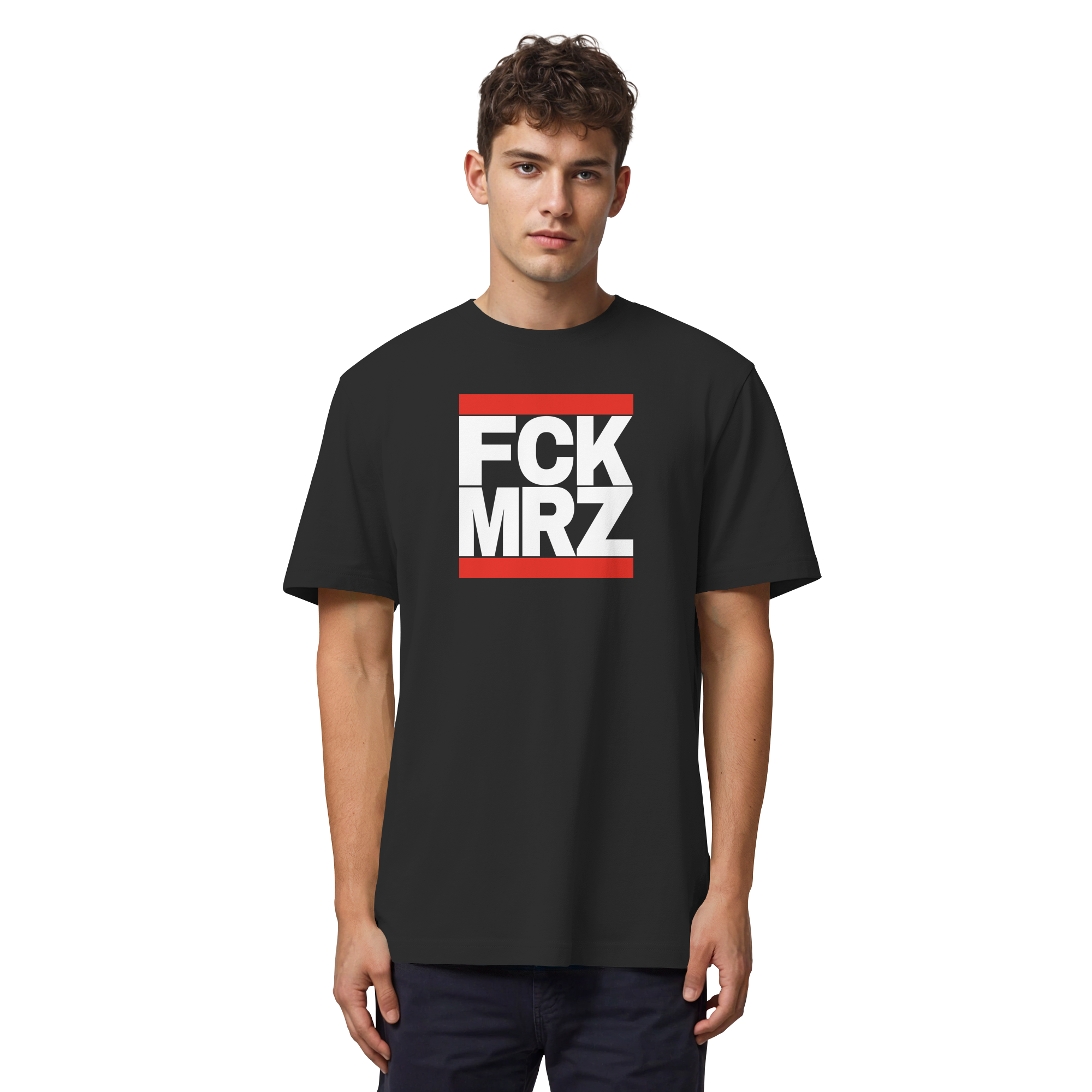 FCK MRZ (weiße Schrift) - Organic Heavy T-Shirt