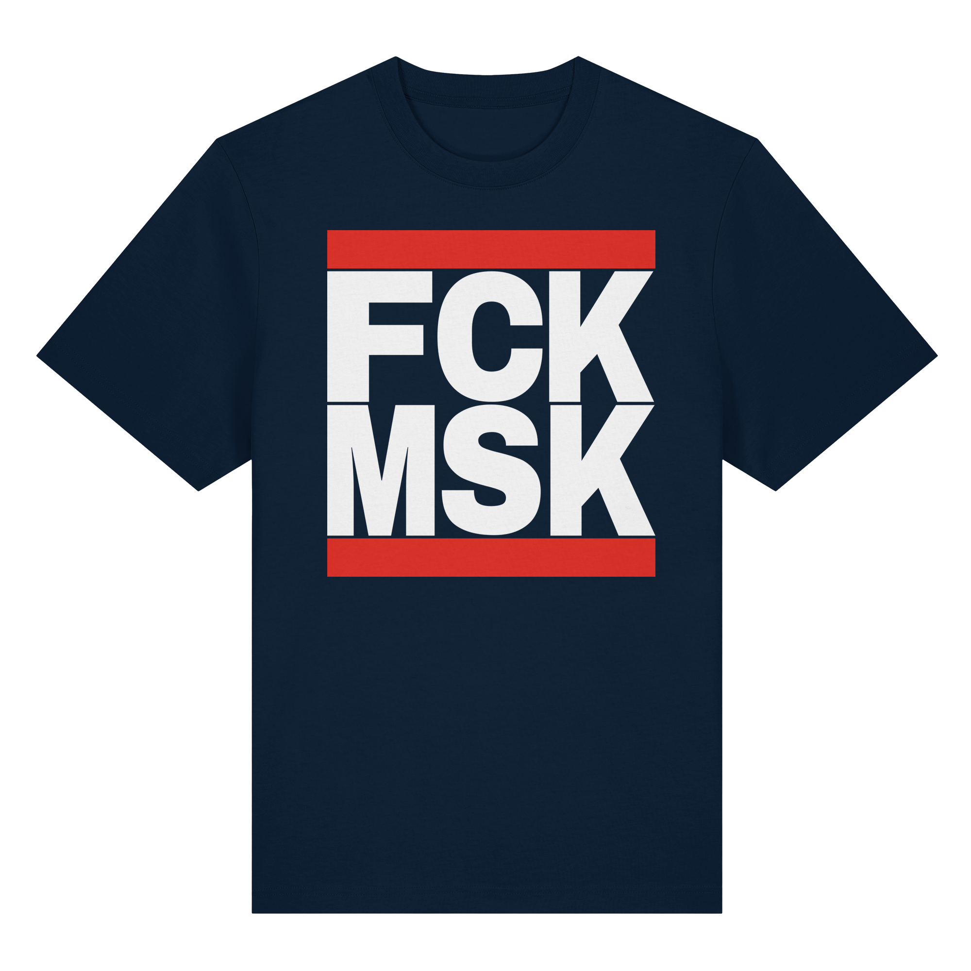 FCK MSK (weiße Schrift) - Organic Heavy T-Shirt