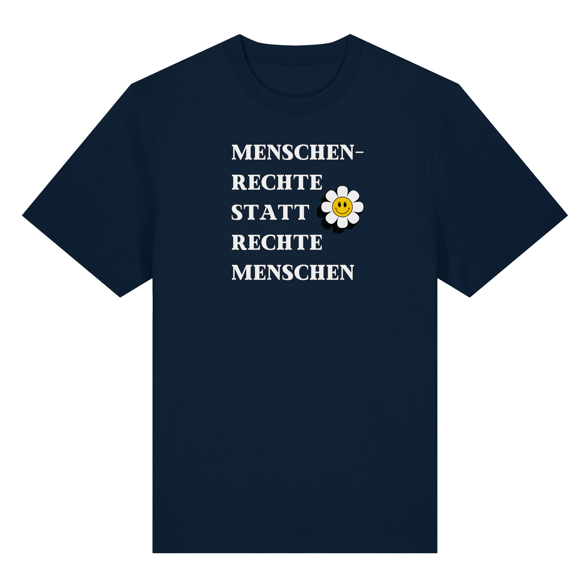 Menschenrechte statt rechte Menschen - Organic Heavy T-Shirt
