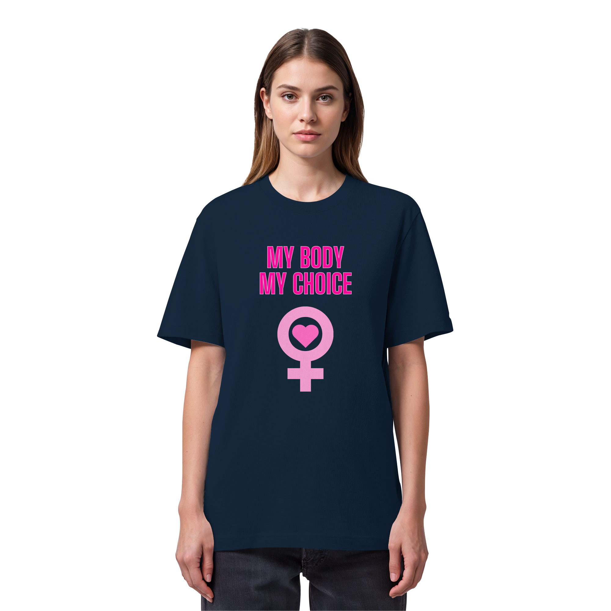 My Body My Choice "Pink Power Edition" - Organic Heavy T-Shirt