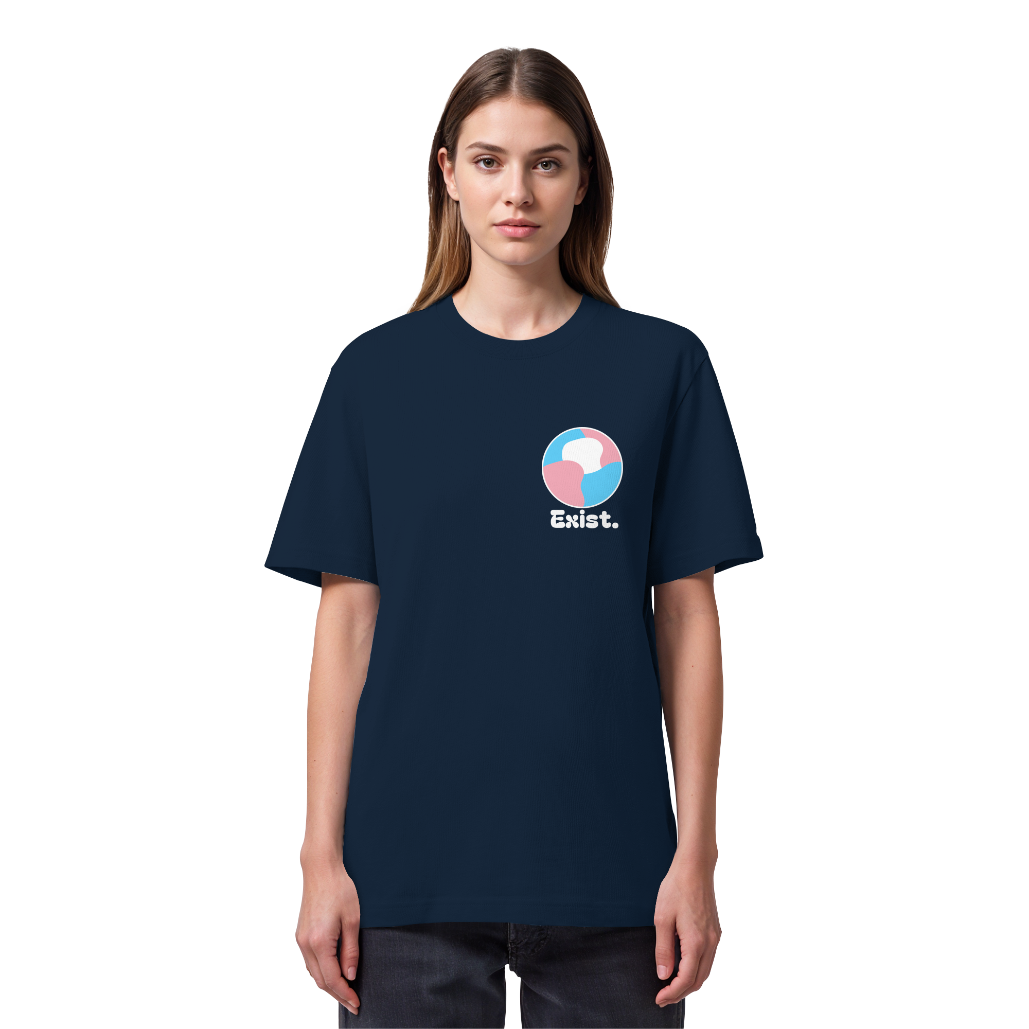 Exist "Trans Edition" - Organic Heavy T-Shirt