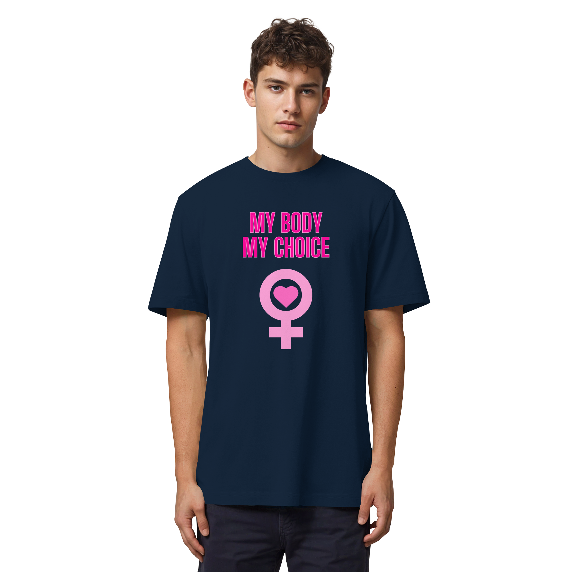 My Body My Choice "Pink Power Edition" - Organic Heavy T-Shirt
