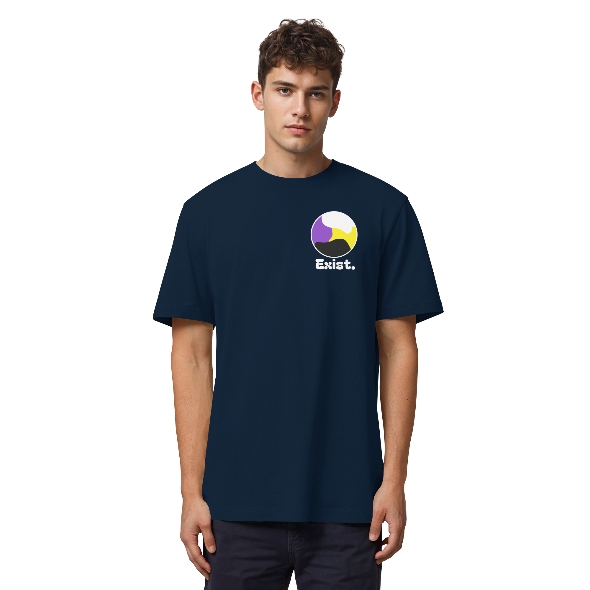 Exist "Nonbinary Edition" - Organic Heavy T-Shirt
