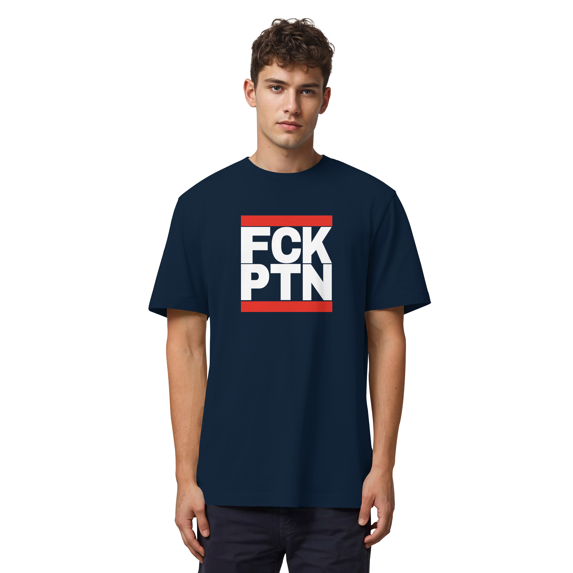 FCK PTN (weiße Schrift) - Organic Heavy T-Shirt