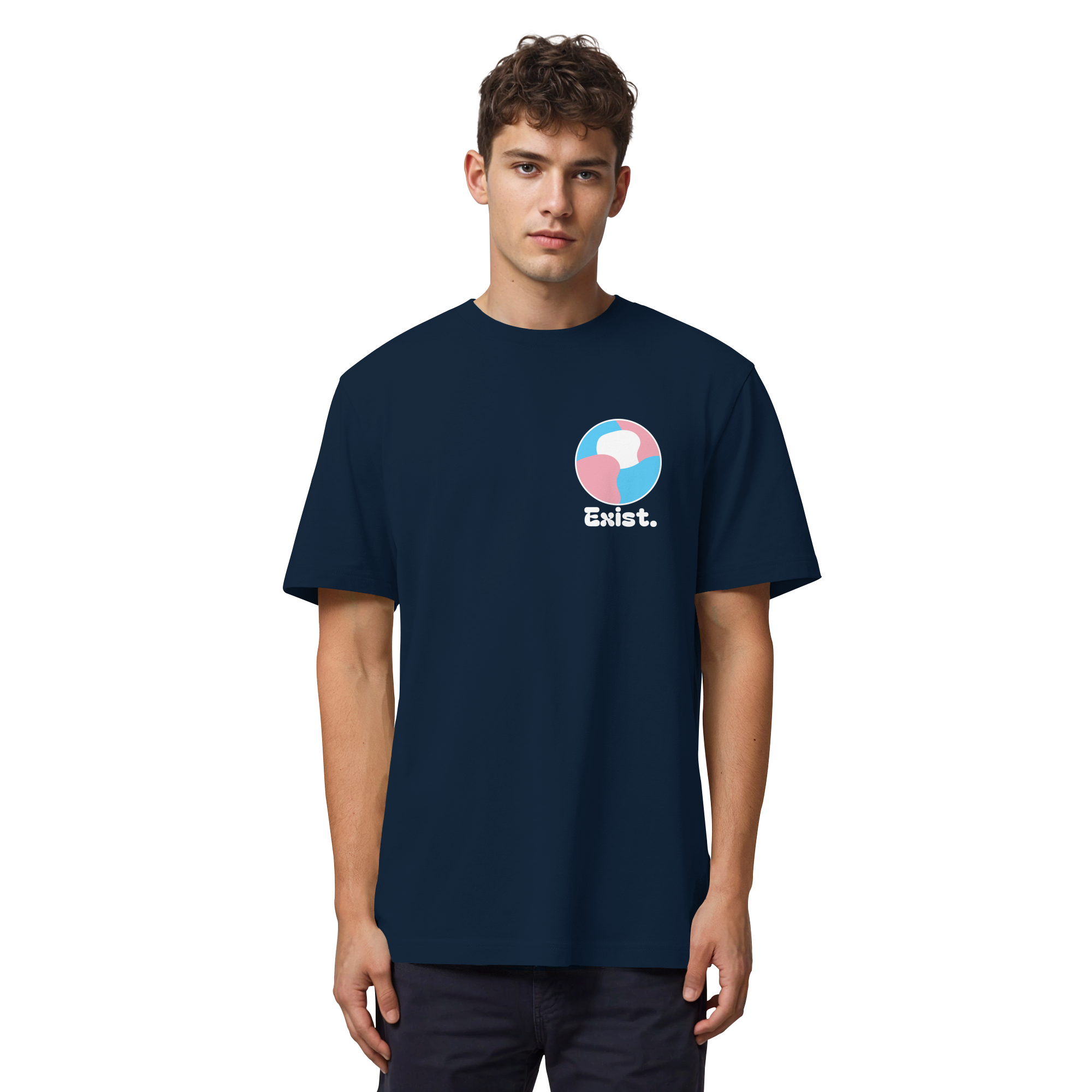 Exist "Trans Edition" - Organic Heavy T-Shirt