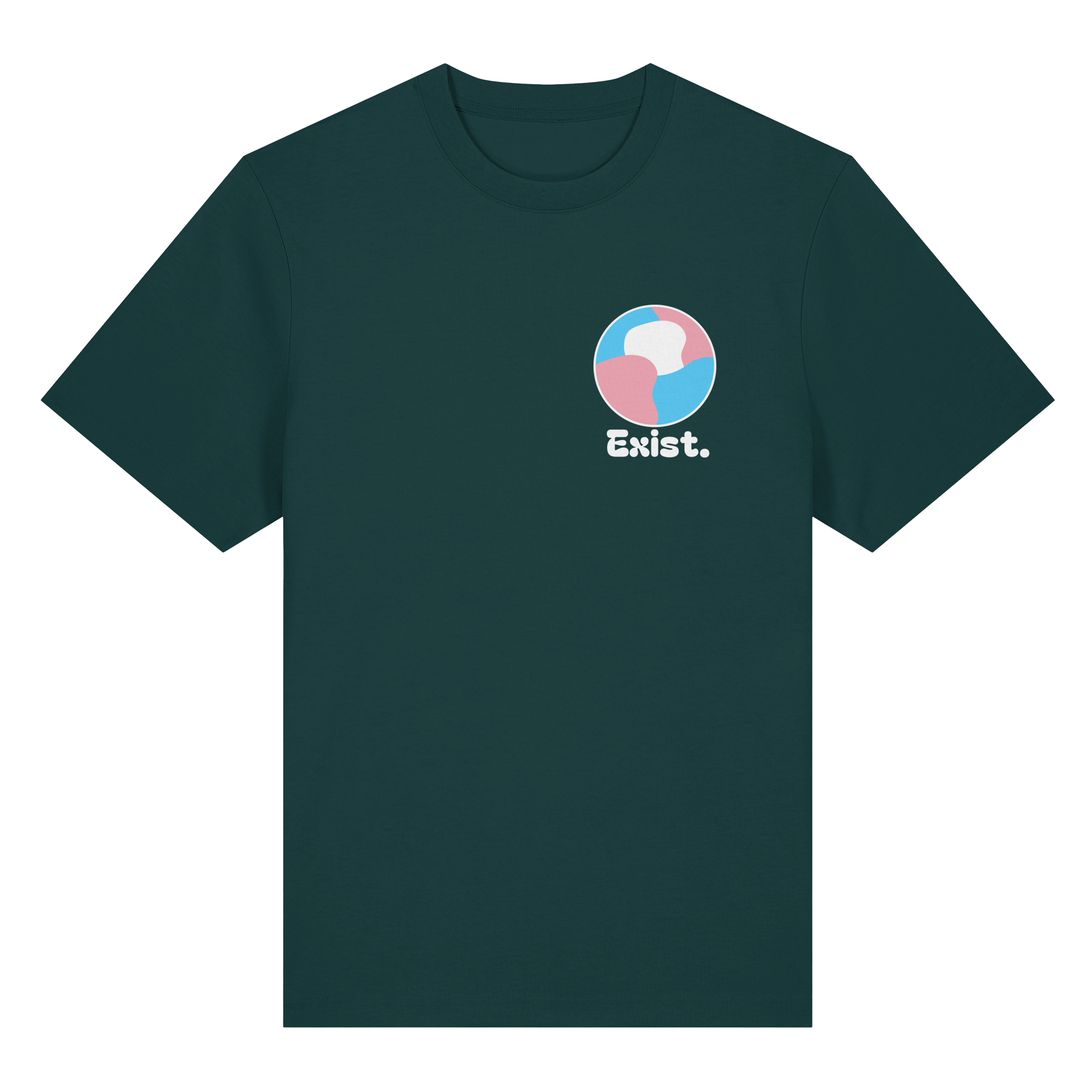 Exist "Trans Edition" - Organic Heavy T-Shirt