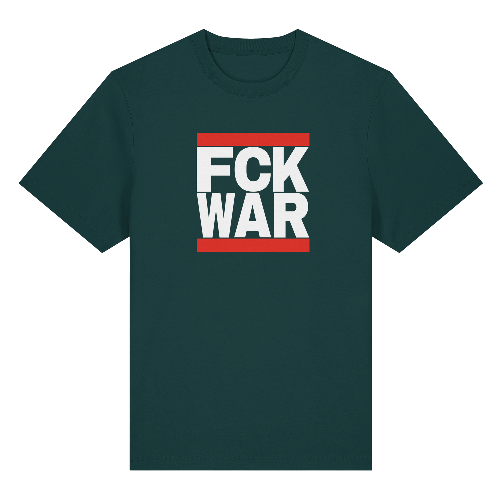 FCK WAR (weiße Schrift) - Organic Heavy T-Shirt