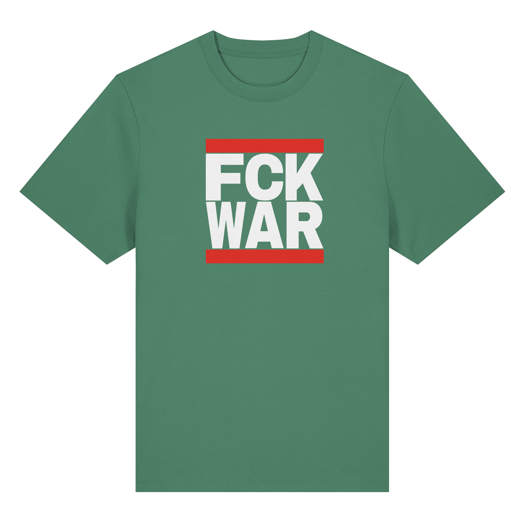 FCK WAR (weiße Schrift) - Organic Heavy T-Shirt