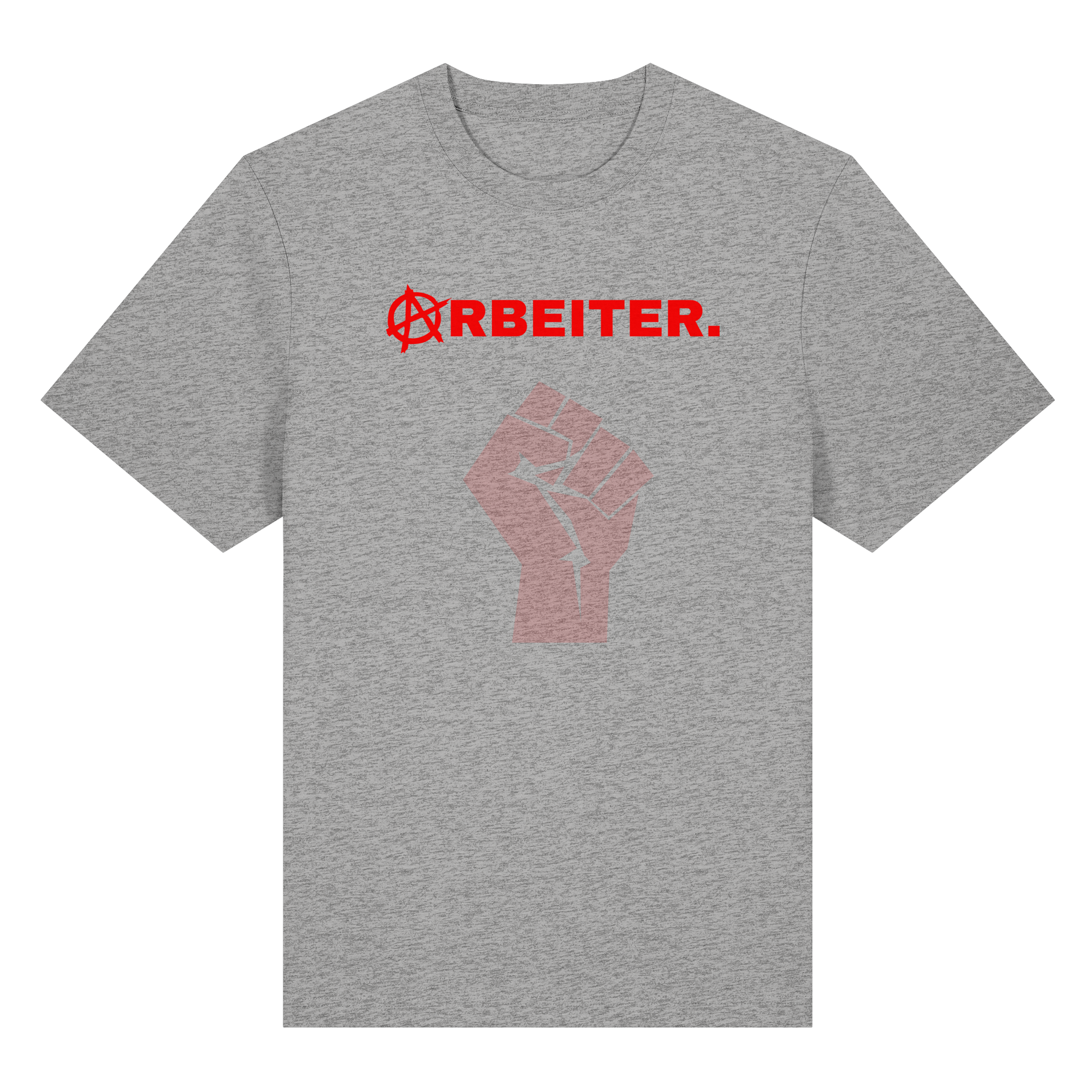ARBEITER. "Solidarisch und Frei Edition" - Organic Heavy T-Shirt