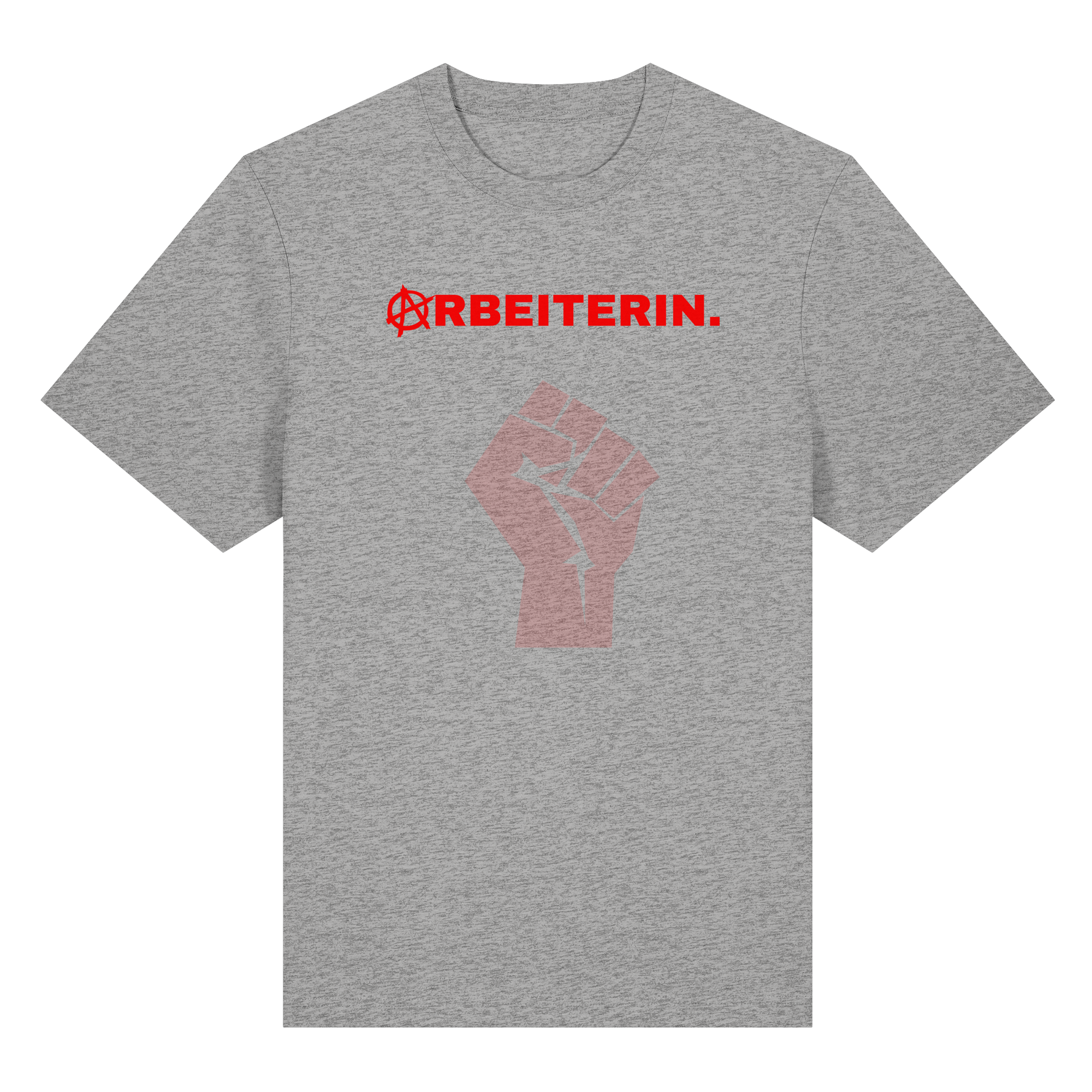 ARBEITERIN. "Solidarisch und Frei Edition" - Organic Heavy T-Shirt