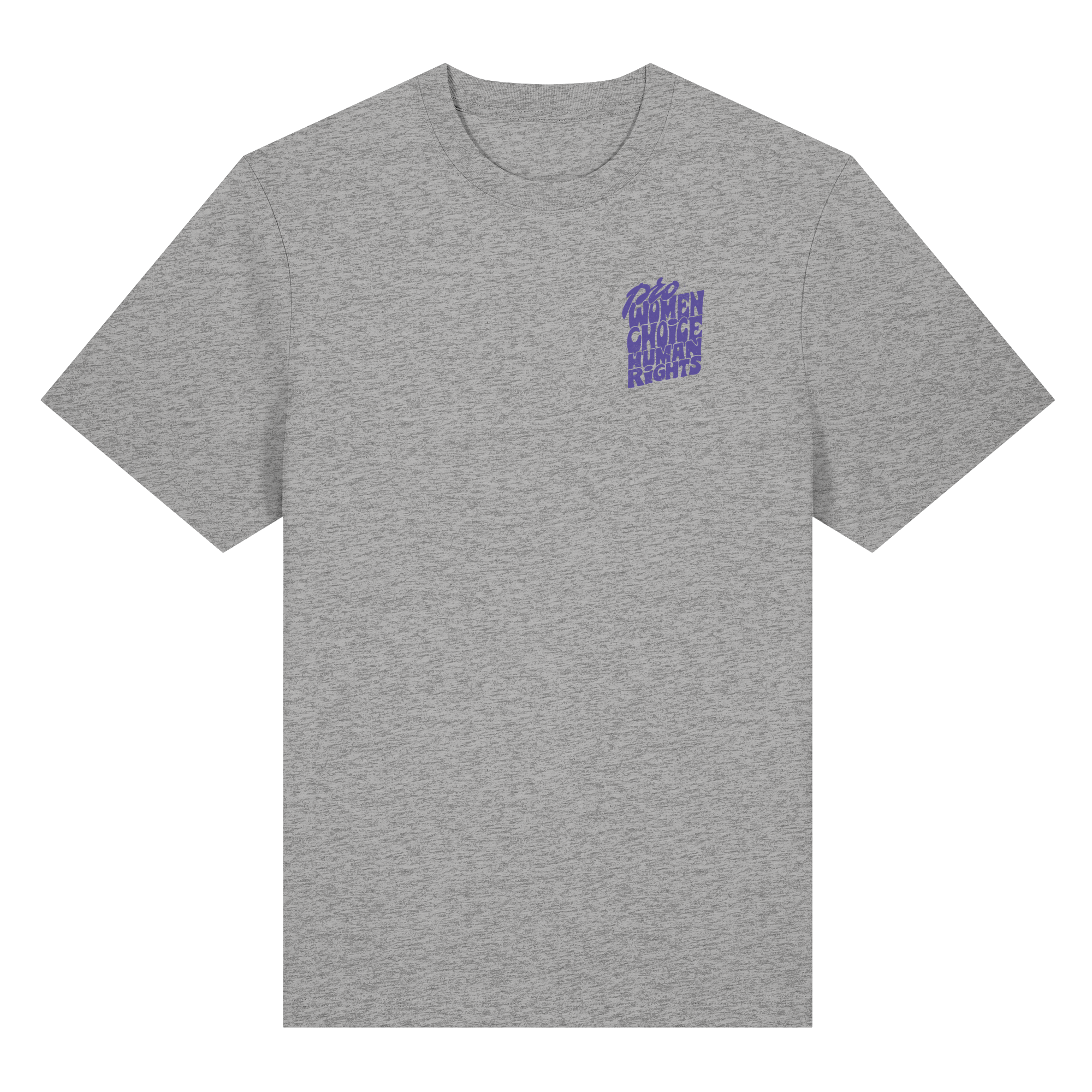 Pro Women Choice Human Rights "Lila Edition" - Organic Heavy T-Shirt