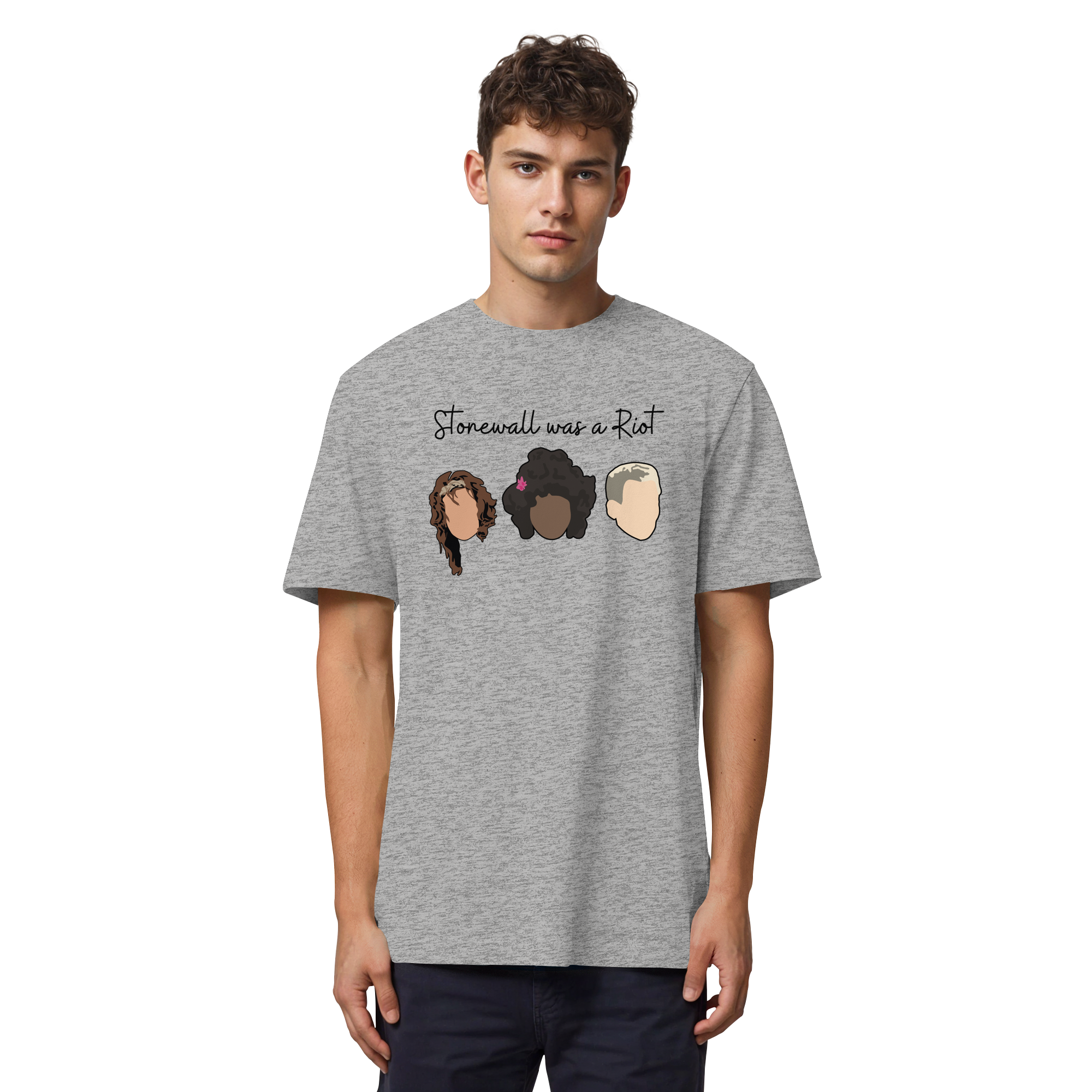 Stonewall was a Riot "Icons Edition" (hell) - Organic Heavy T-Shirt
