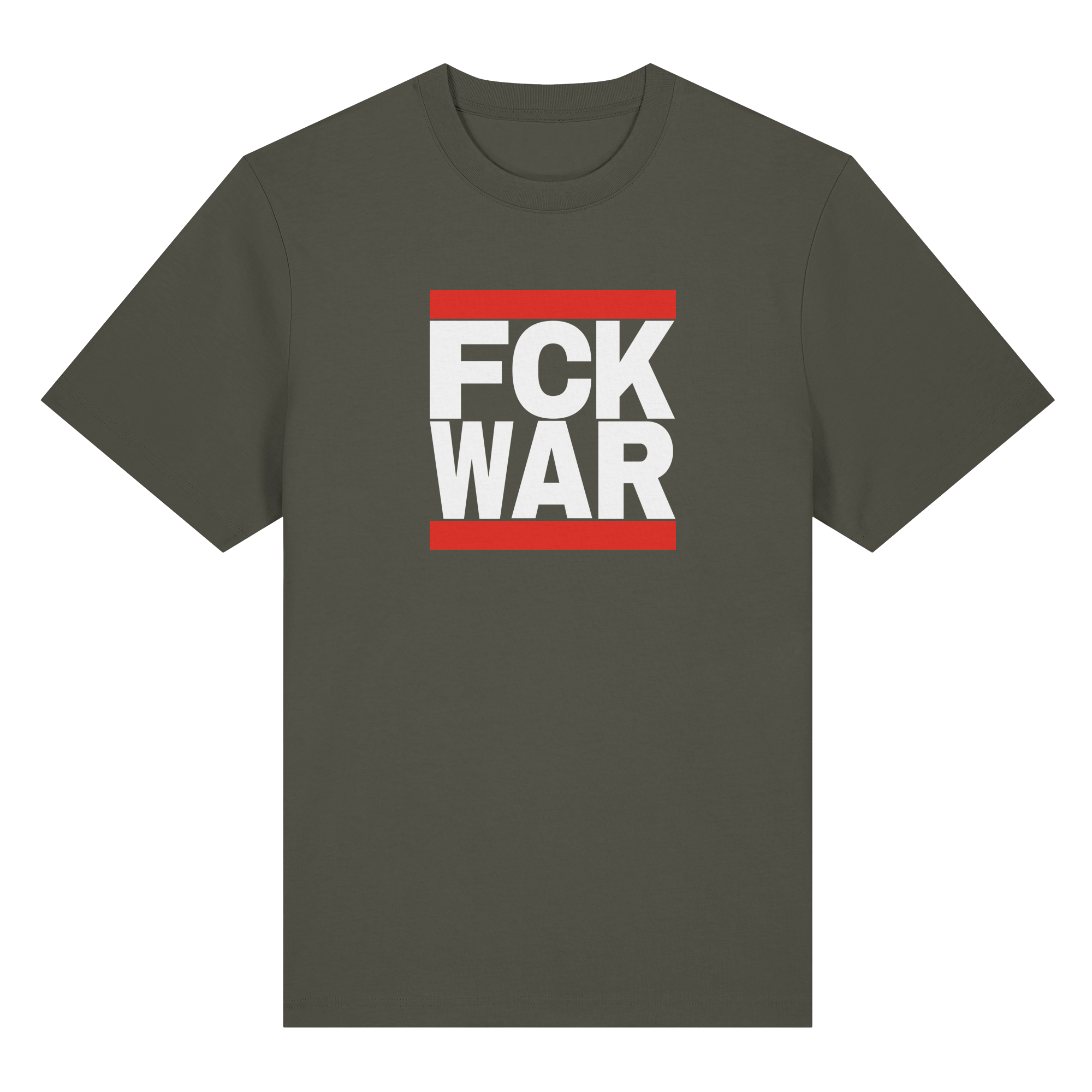FCK WAR (weiße Schrift) - Organic Heavy T-Shirt