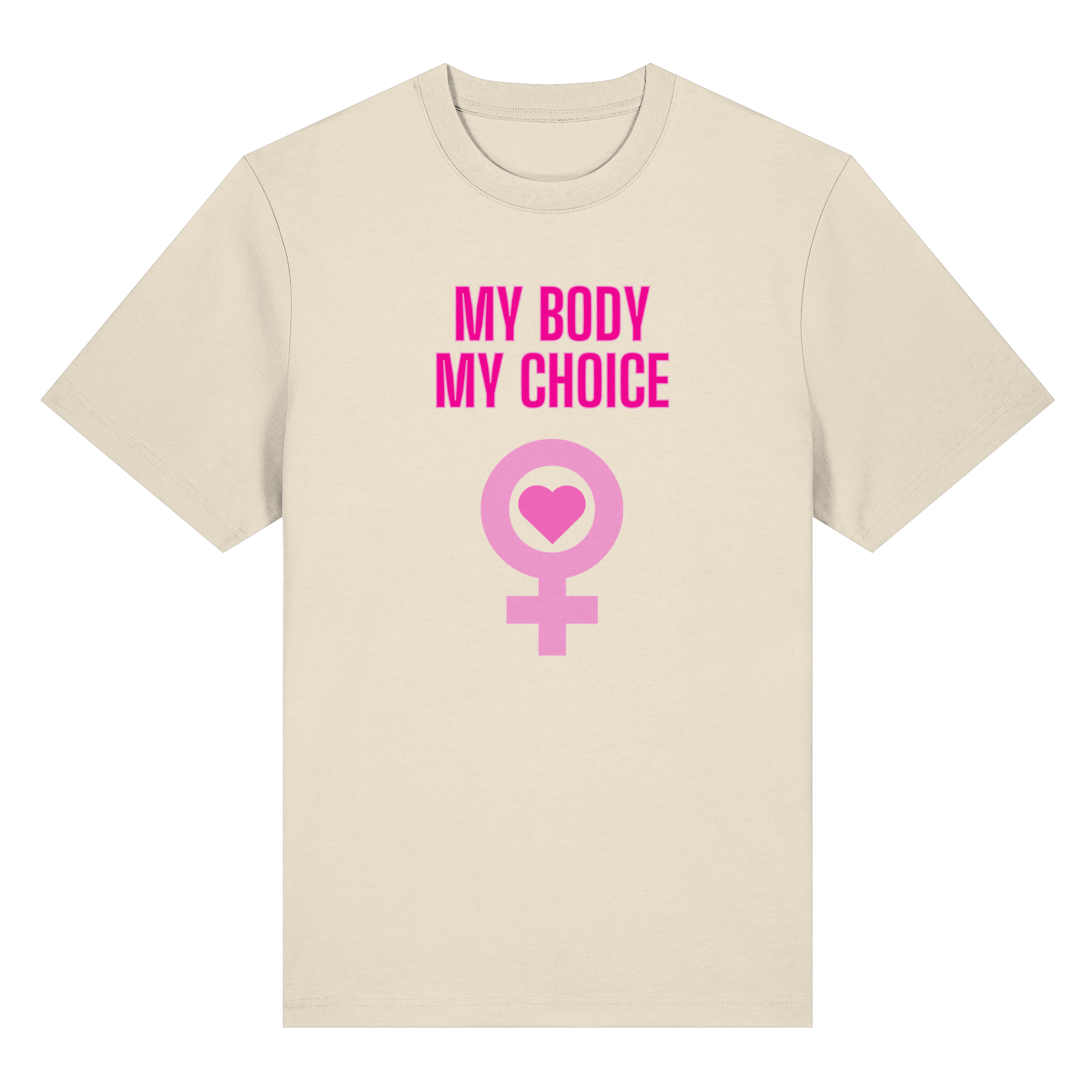 My Body My Choice "Pink Power Edition" - Organic Heavy T-Shirt