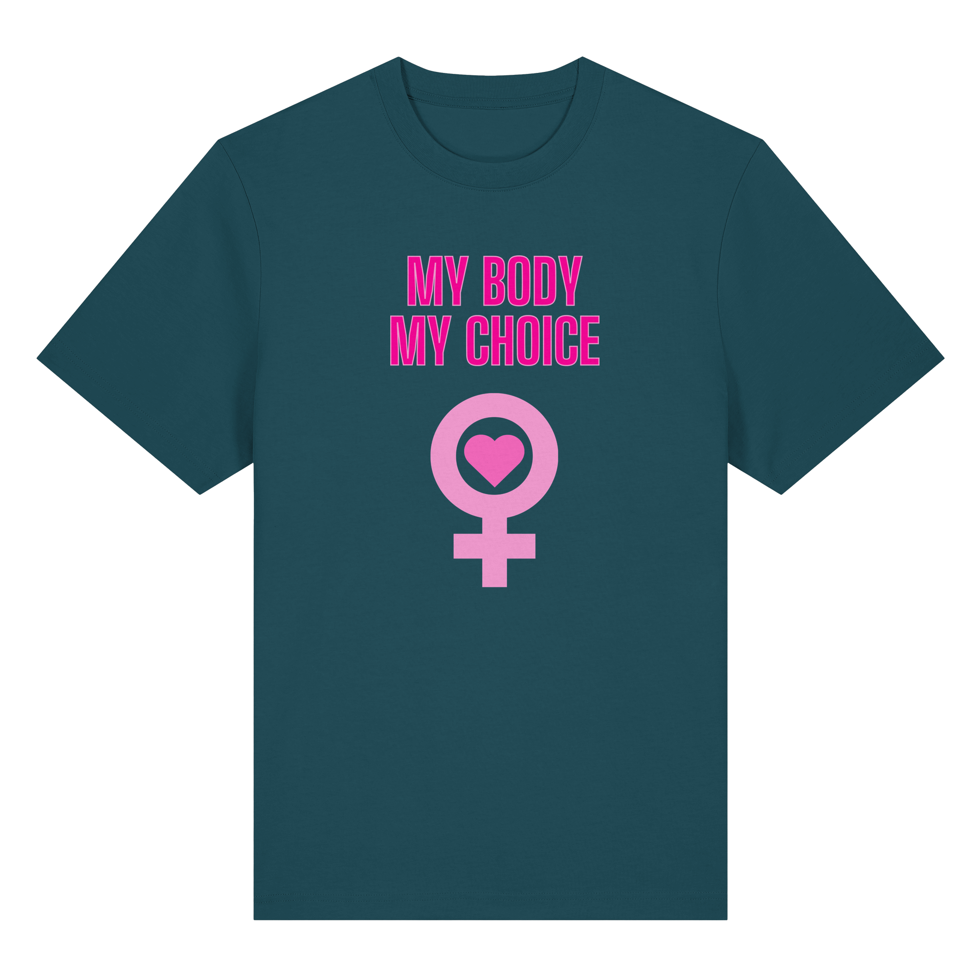 My Body My Choice "Pink Power Edition" - Organic Heavy T-Shirt