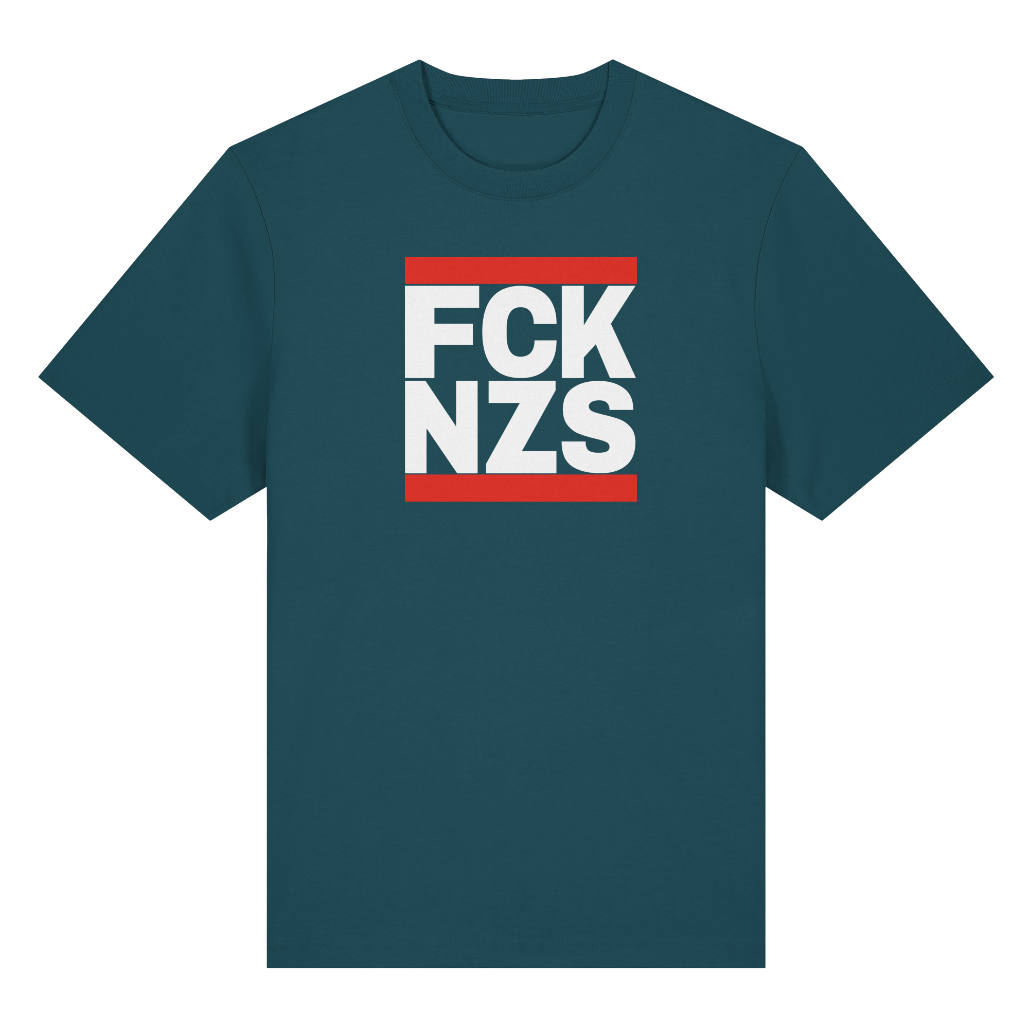 FCK NZS (weiße Schrift) - Organic Heavy T-Shirt