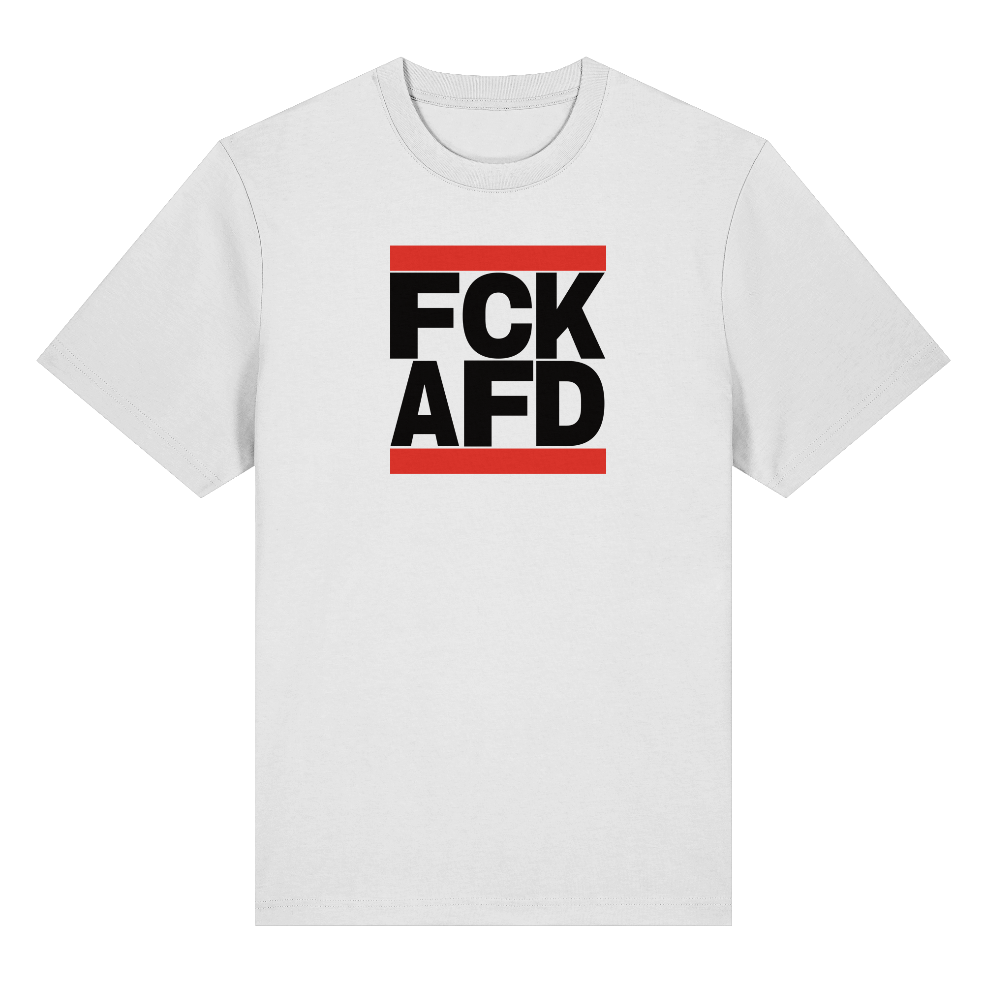 FCK AFD (schwarze Schrift) - Organic Heavy T-Shirt