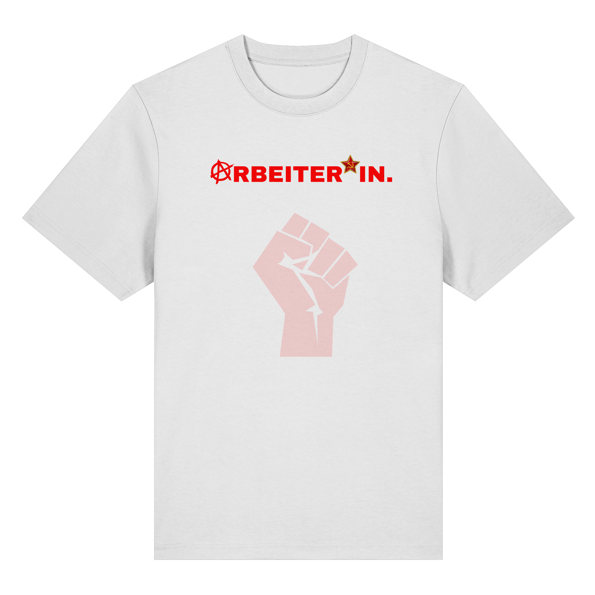 ARBEITER*IN. "Solidarisch und Frei Edition" - Organic Heavy T-Shirt