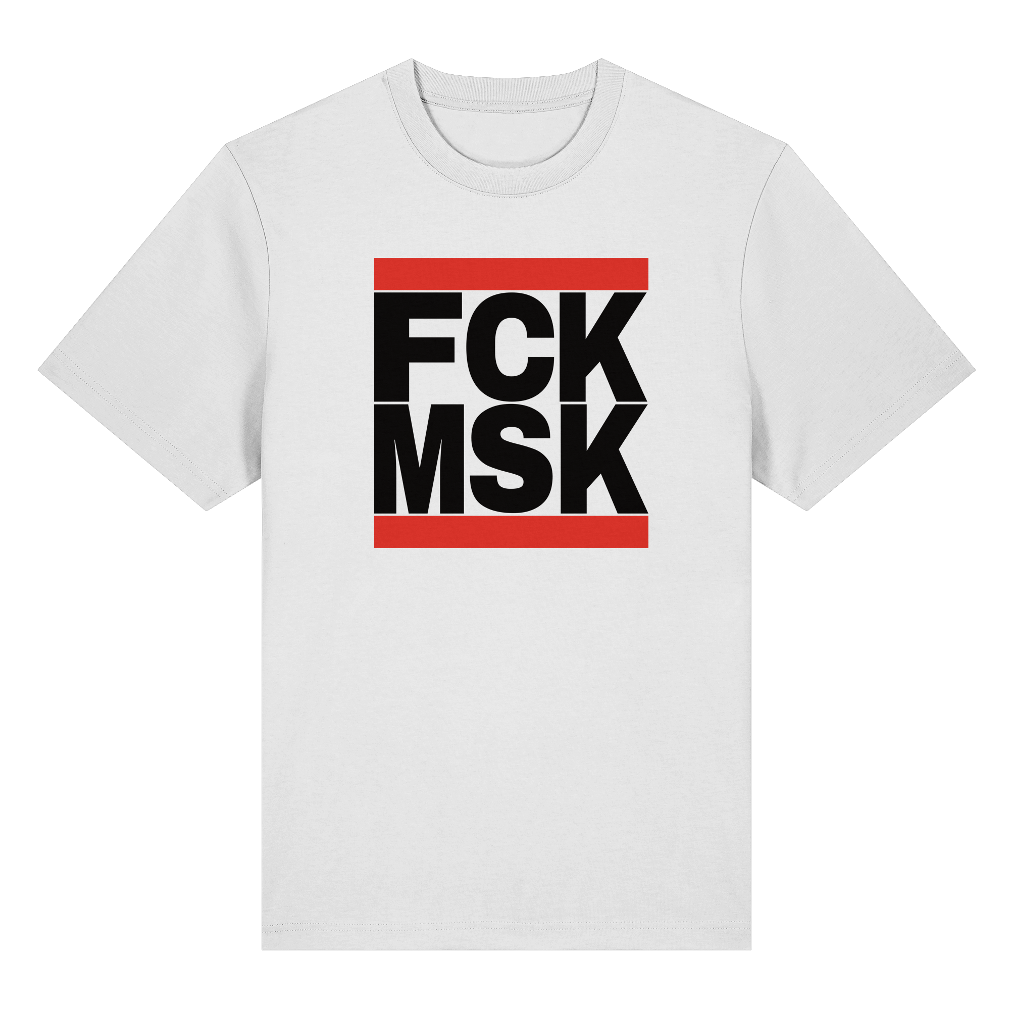 FCK MSK (schwarze Schrift) - Organic Heavy T-Shirt