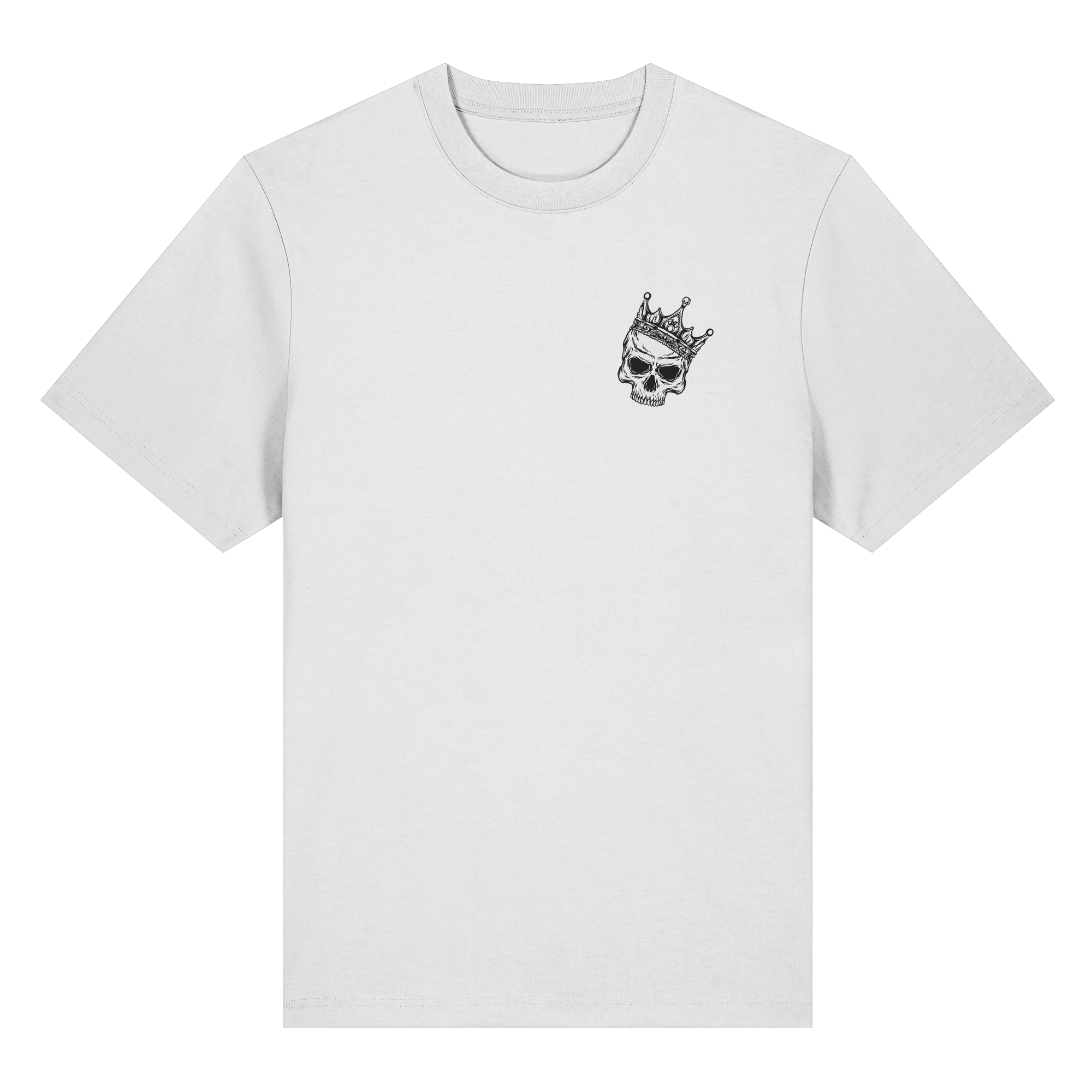 Eat the Rich "Skull Edition" Backprint - Organic Heavy T-Shirt
