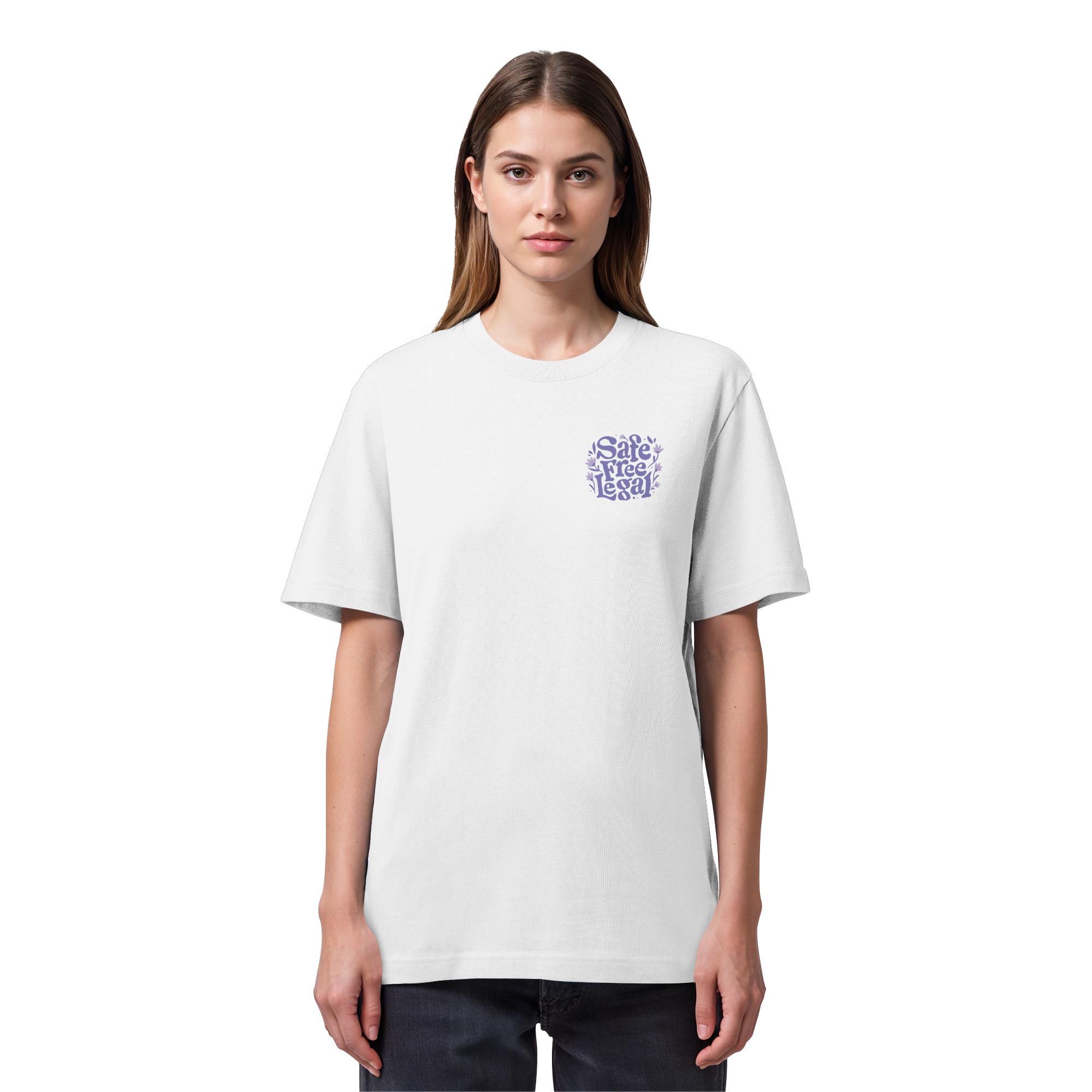 Safe Free Legal "Blumen Edition" - Organic Heavy T-Shirt
