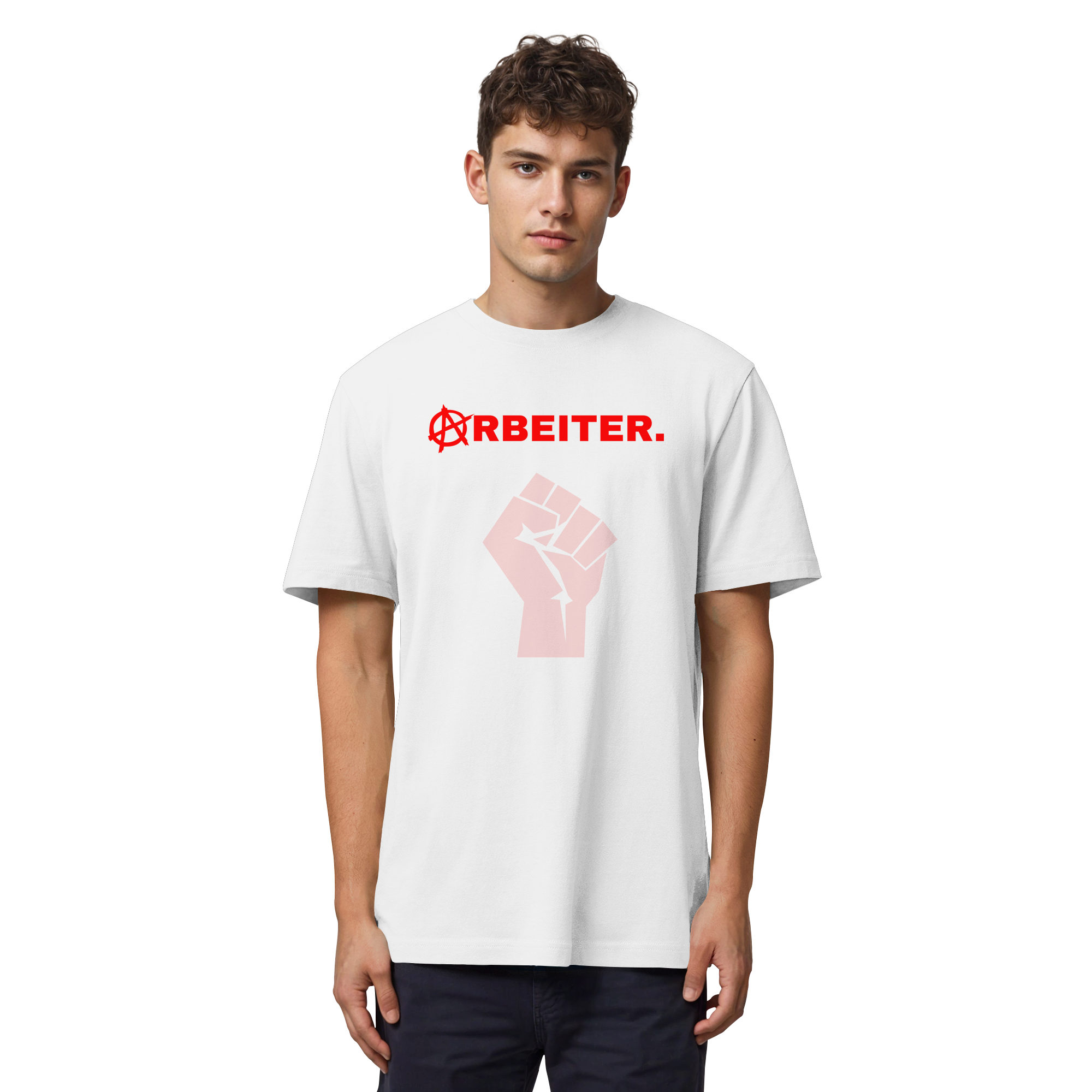 ARBEITER. "Solidarisch und Frei Edition" - Organic Heavy T-Shirt