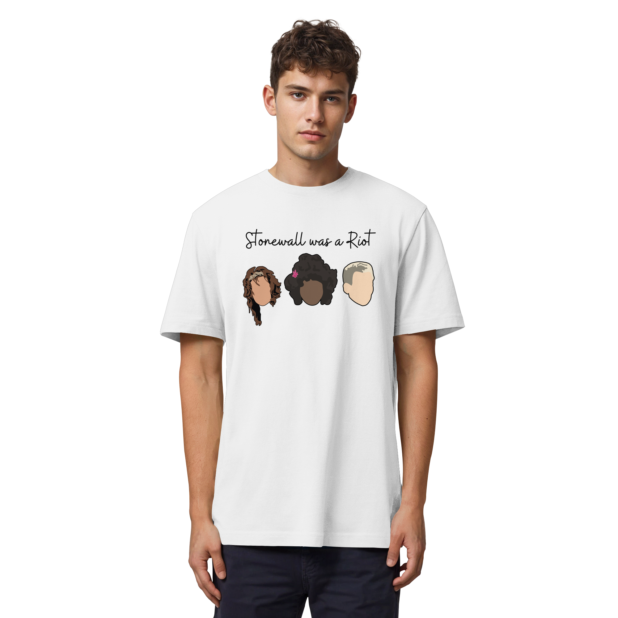 Stonewall was a Riot "Icons Edition" (hell) - Organic Heavy T-Shirt