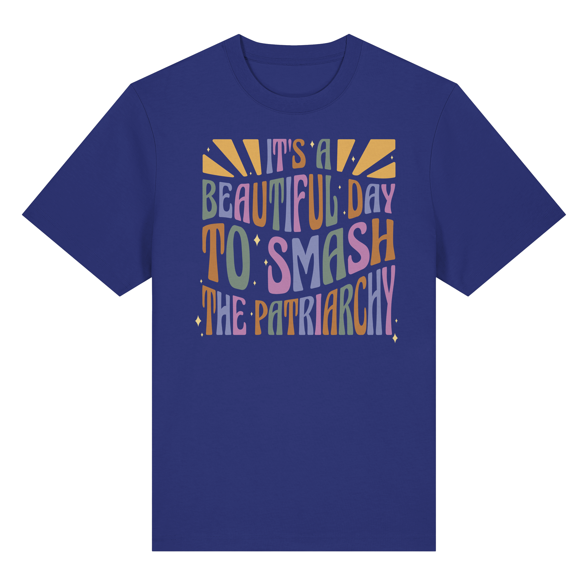 It's a Beautiful Day to Smash the Patriarchy - Organic Heavy T-Shirt