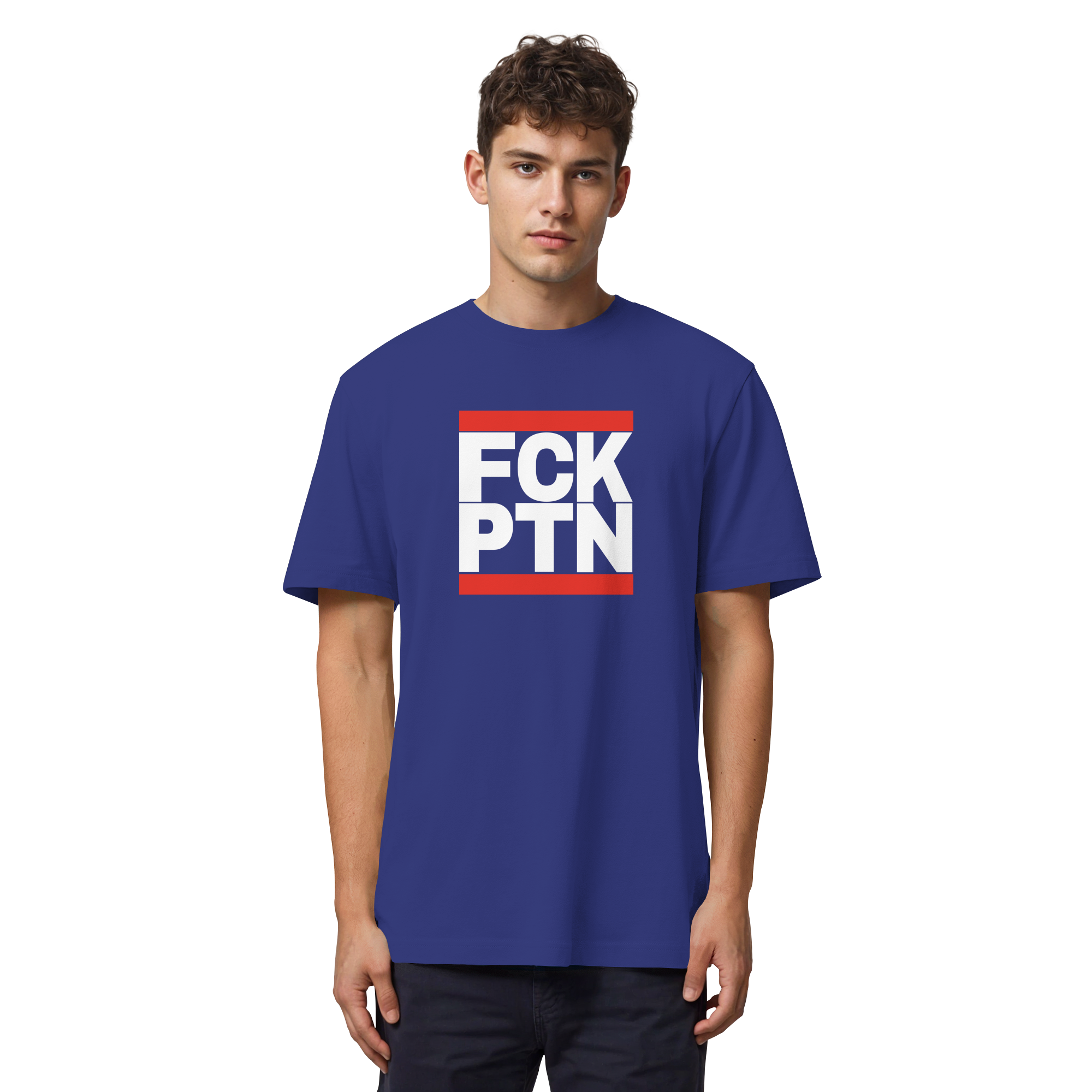FCK PTN (weiße Schrift) - Organic Heavy T-Shirt