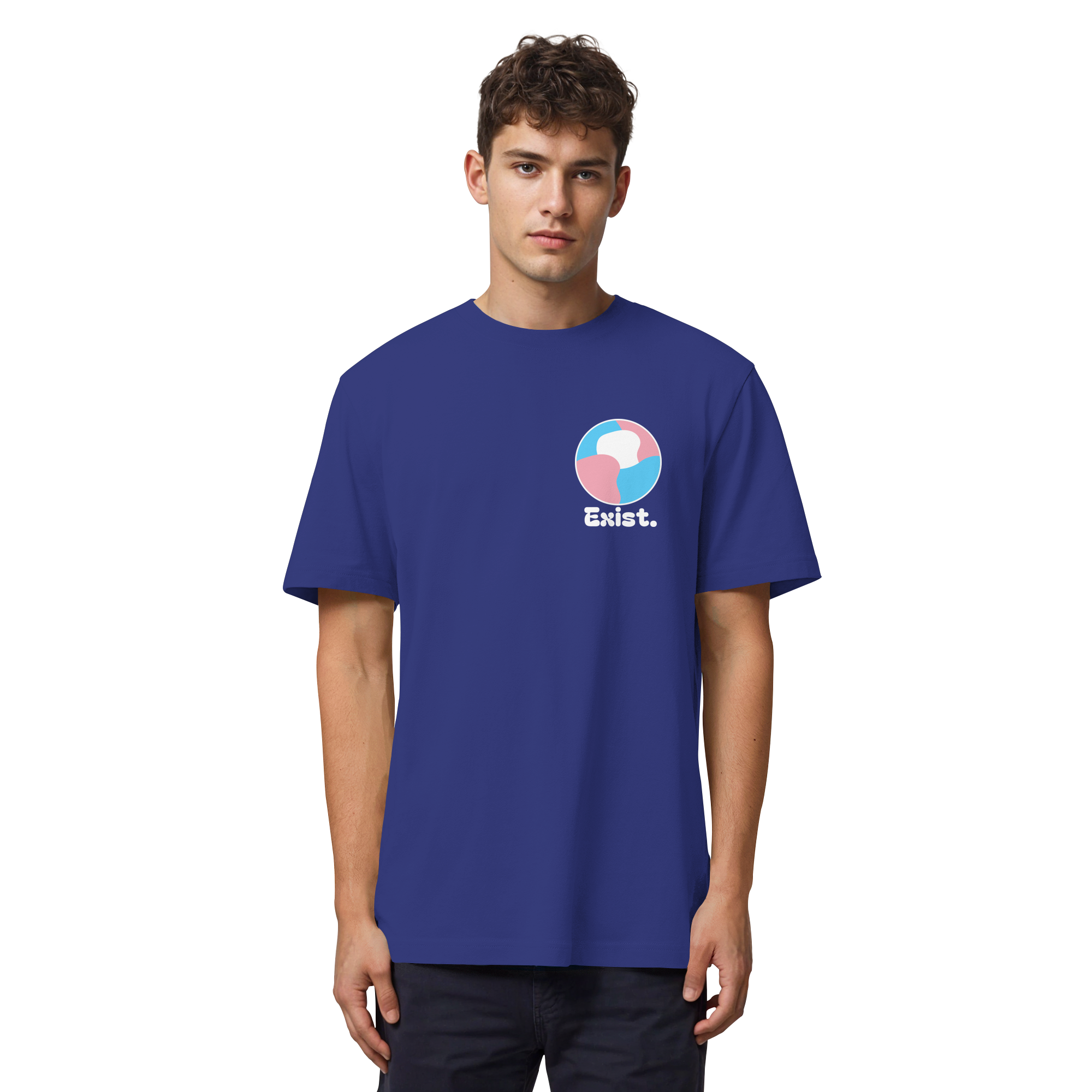 Exist "Trans Edition" - Organic Heavy T-Shirt