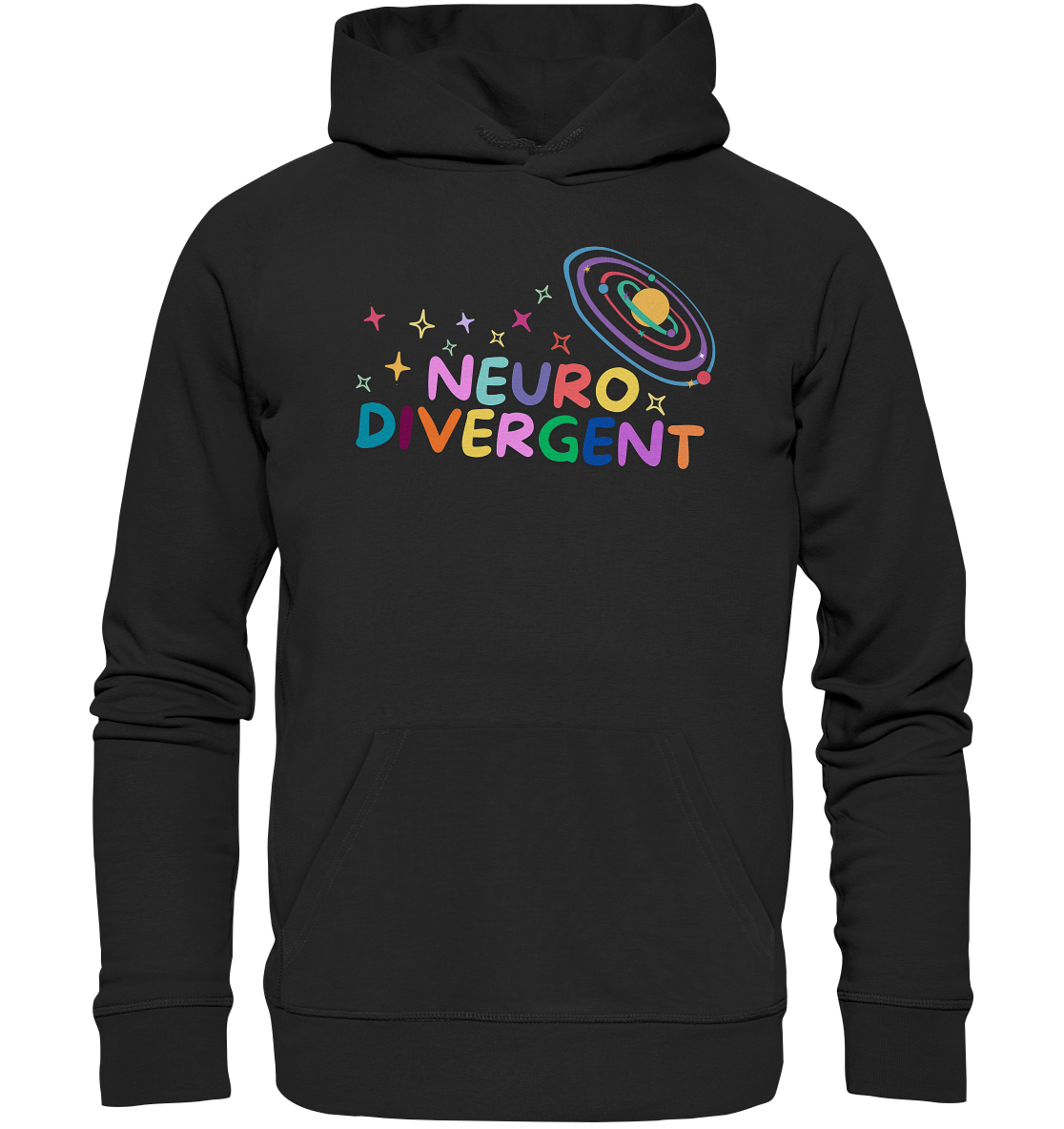 Neurodivergent "Planet Edition" - Organic Hoodie