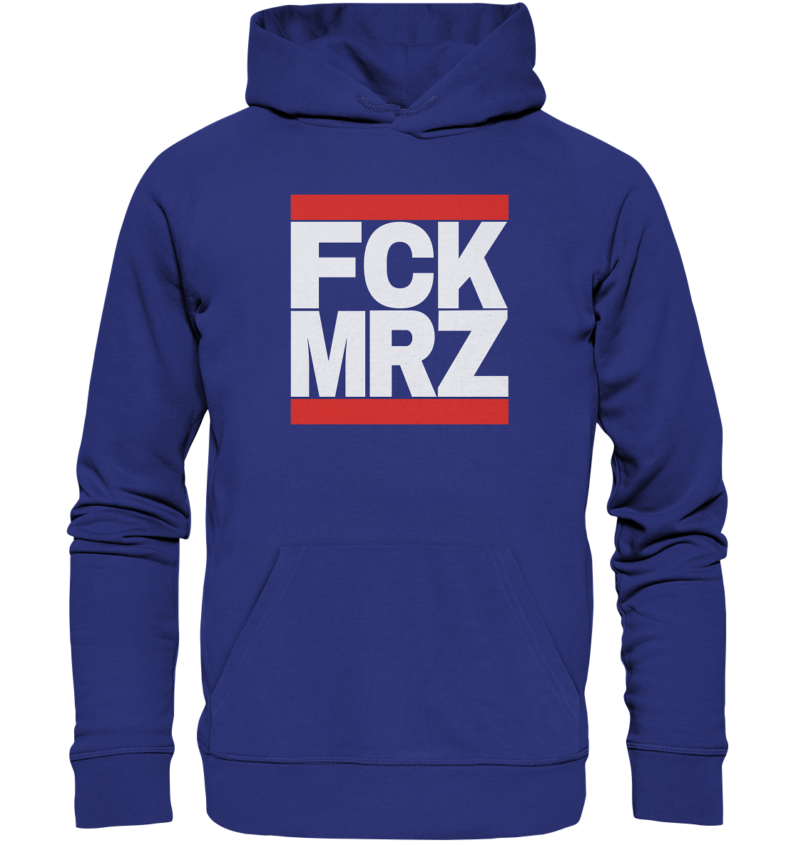 FCK MRZ (weiße Schrift) - Organic Hoodie