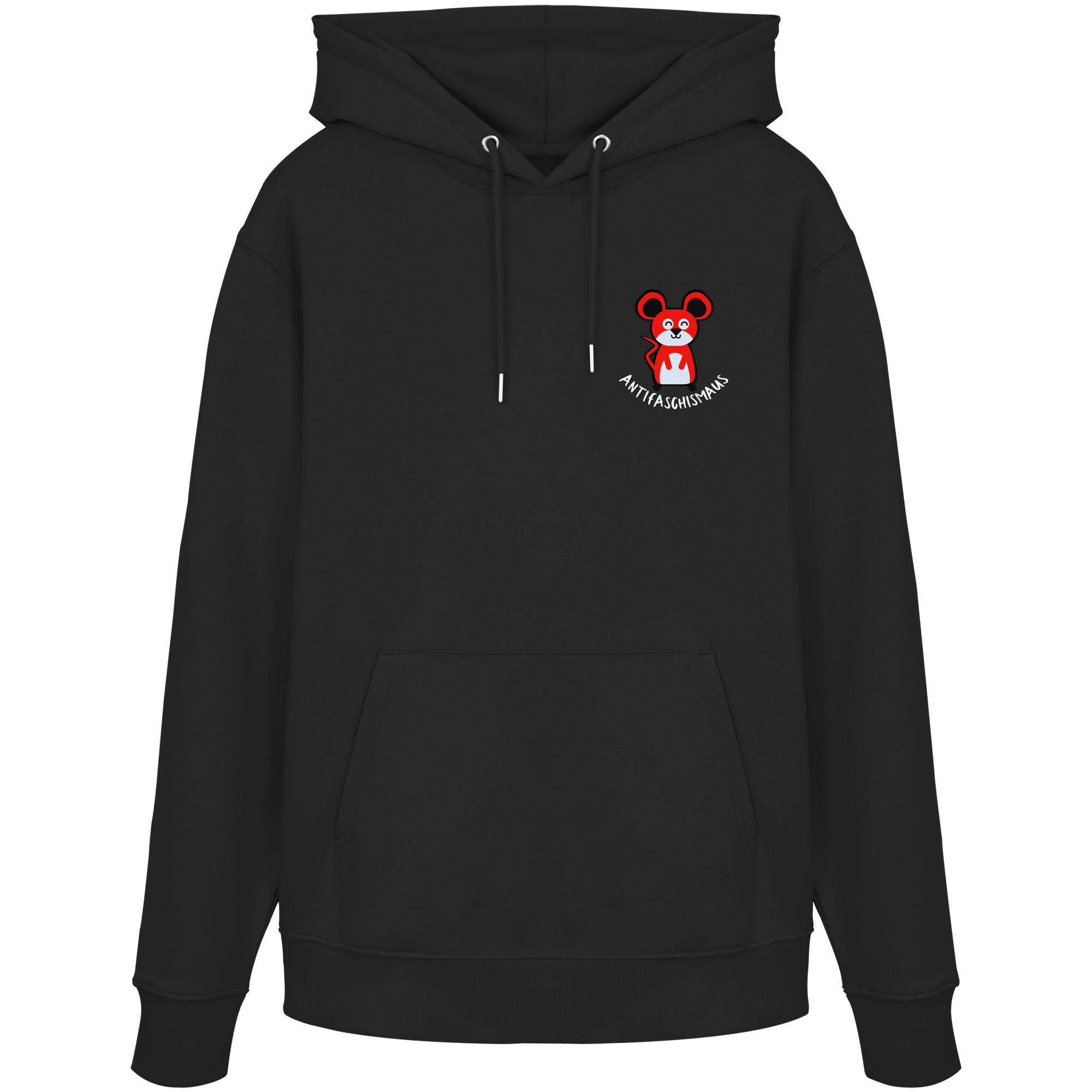 Antifaschismaus - Organic Hoodie