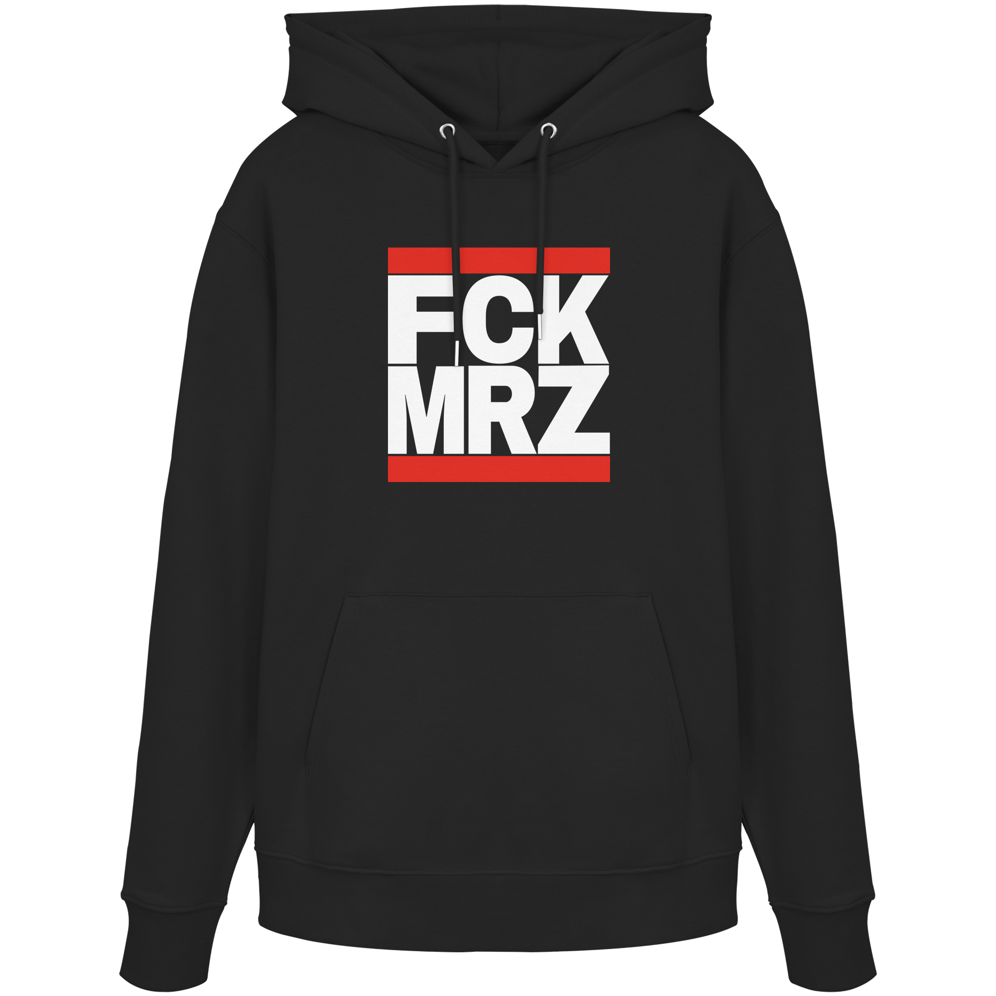 FCK MRZ (weiße Schrift) - Organic Hoodie